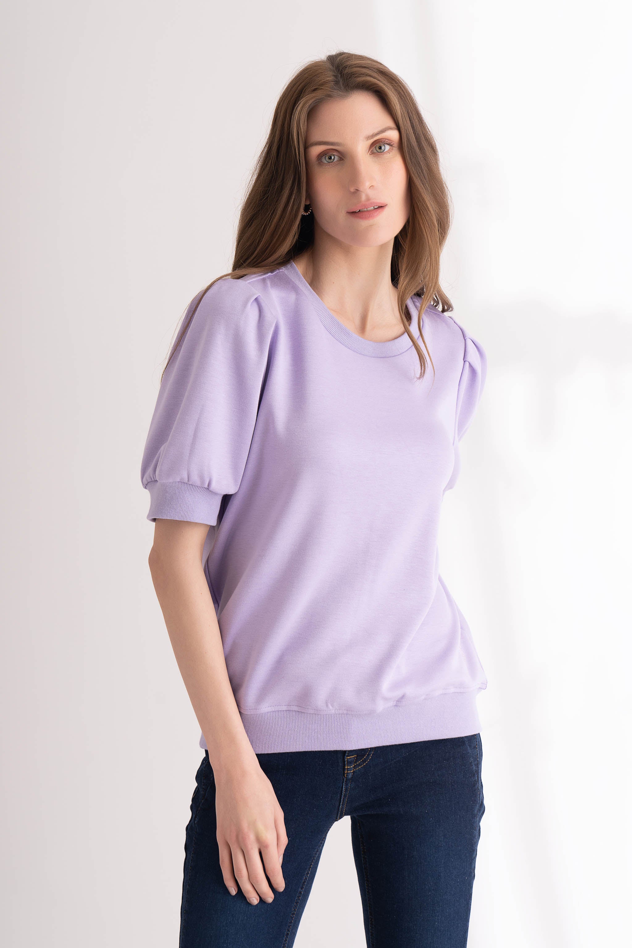 Purple Rose Top