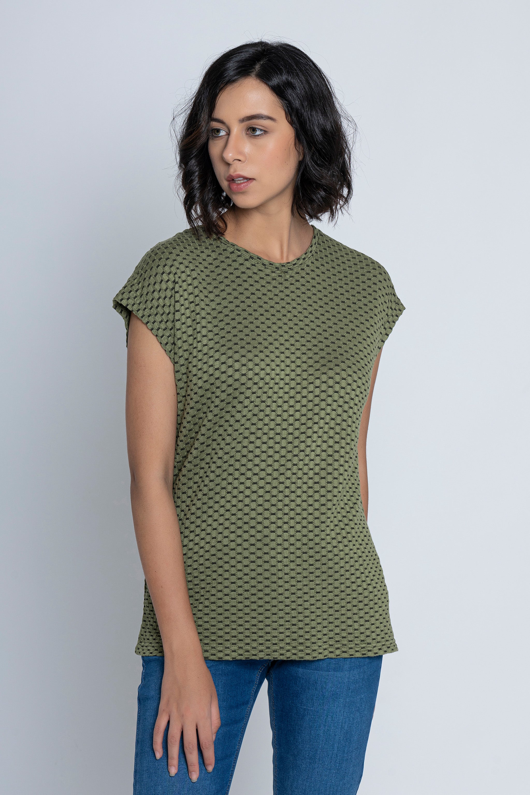 Green Short Sleeves T-Shirt