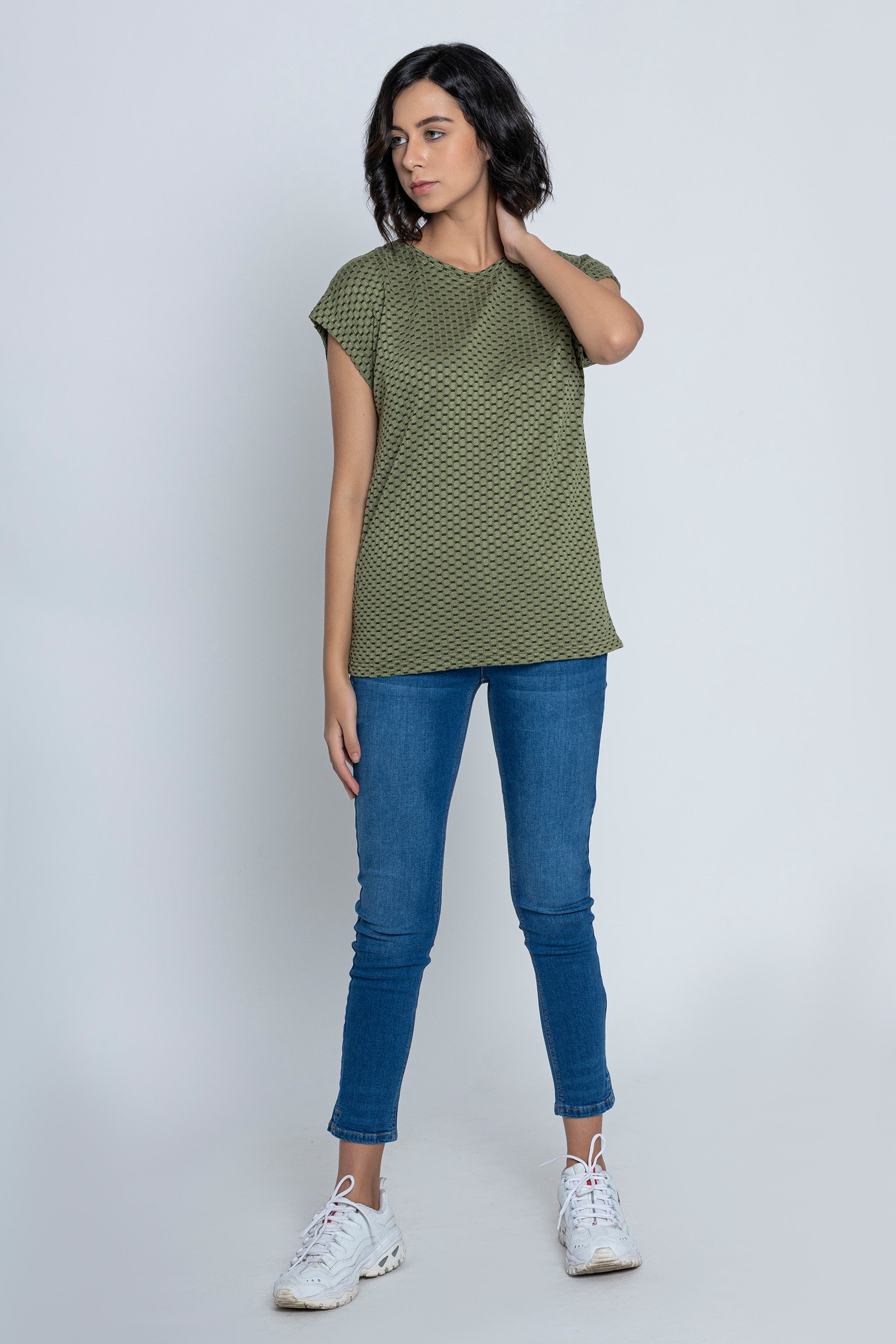 Green Short Sleeves T-Shirt