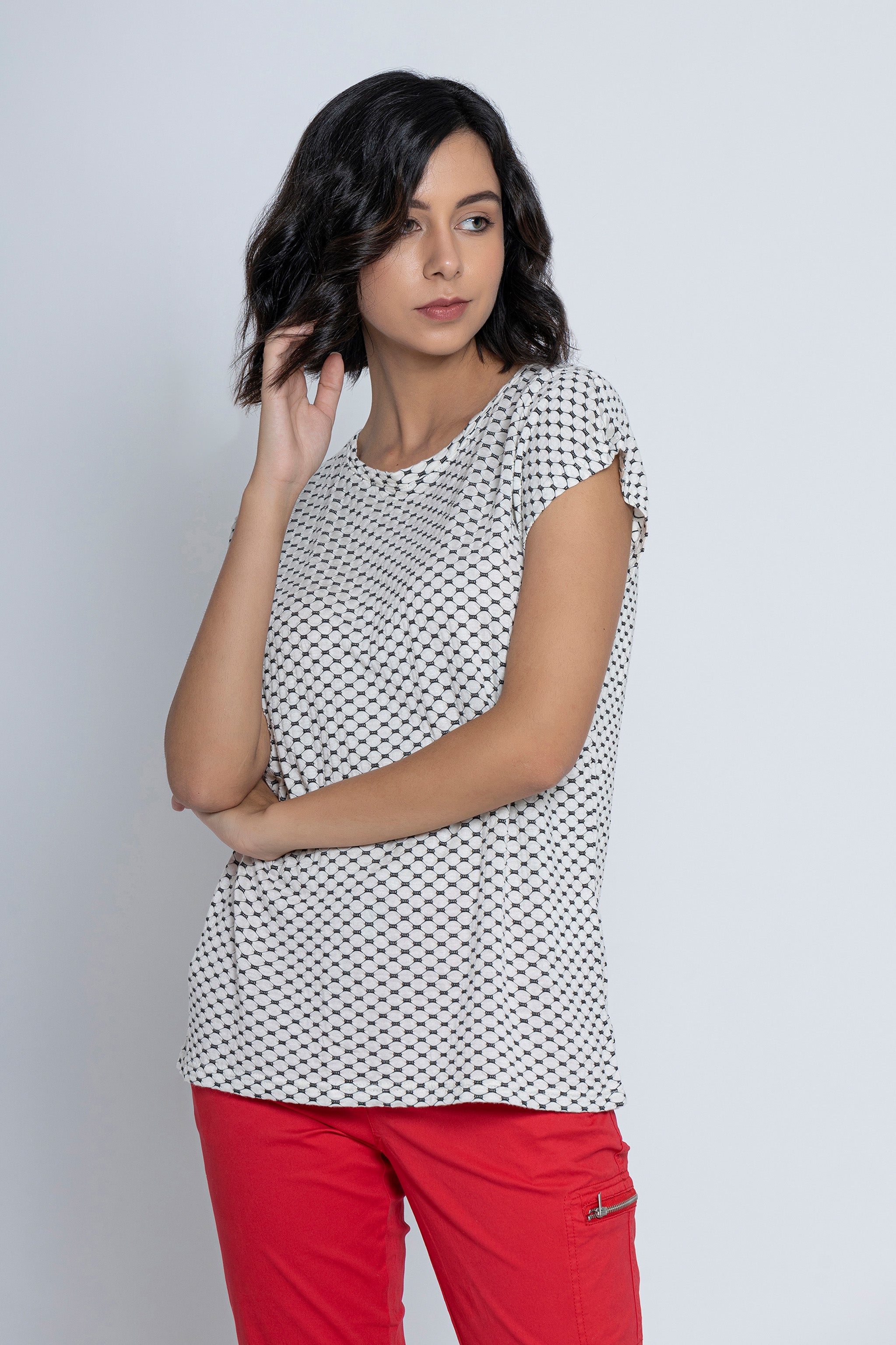 White Short Sleeves T-Shirt