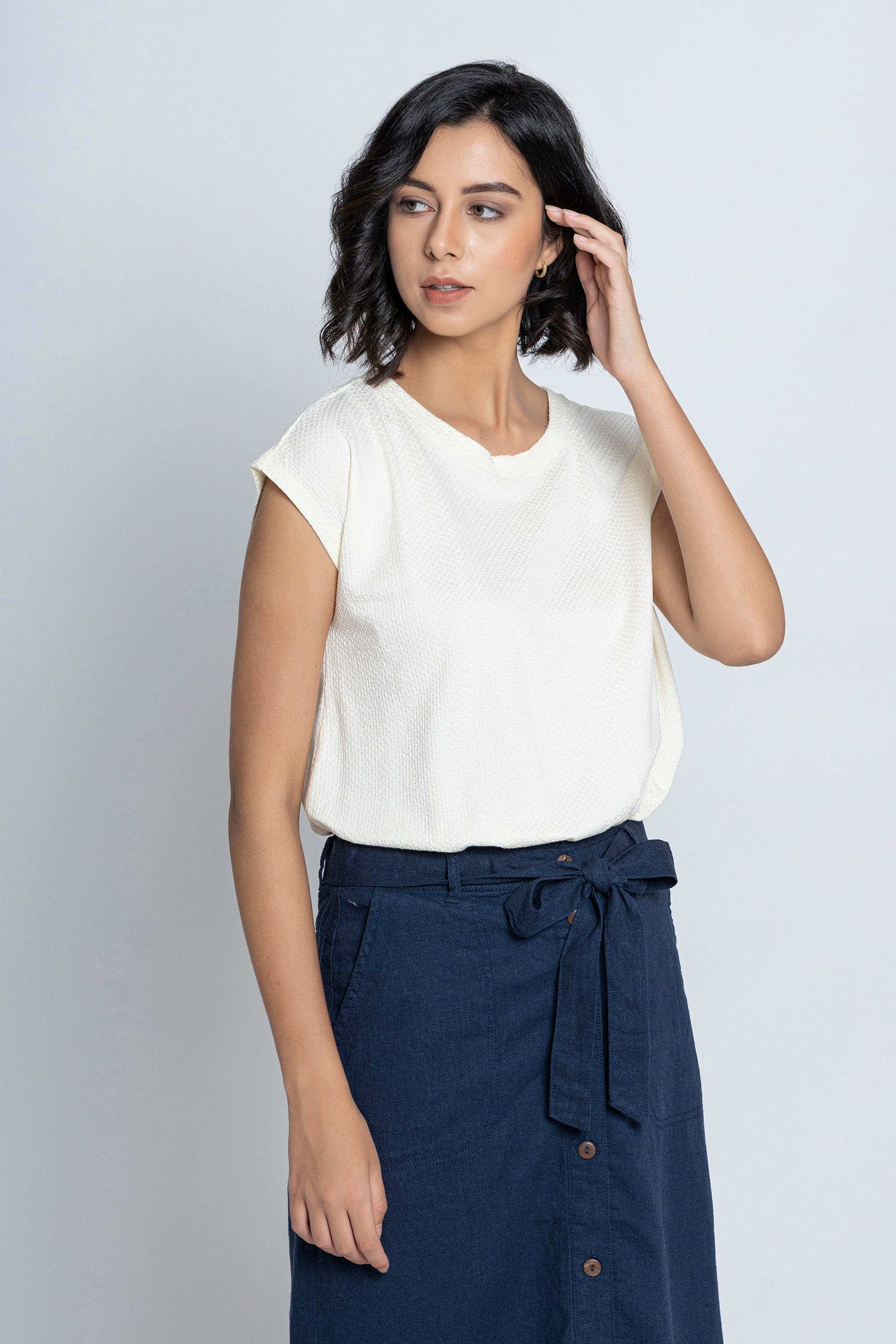 White Short Sleeves T-Shirt