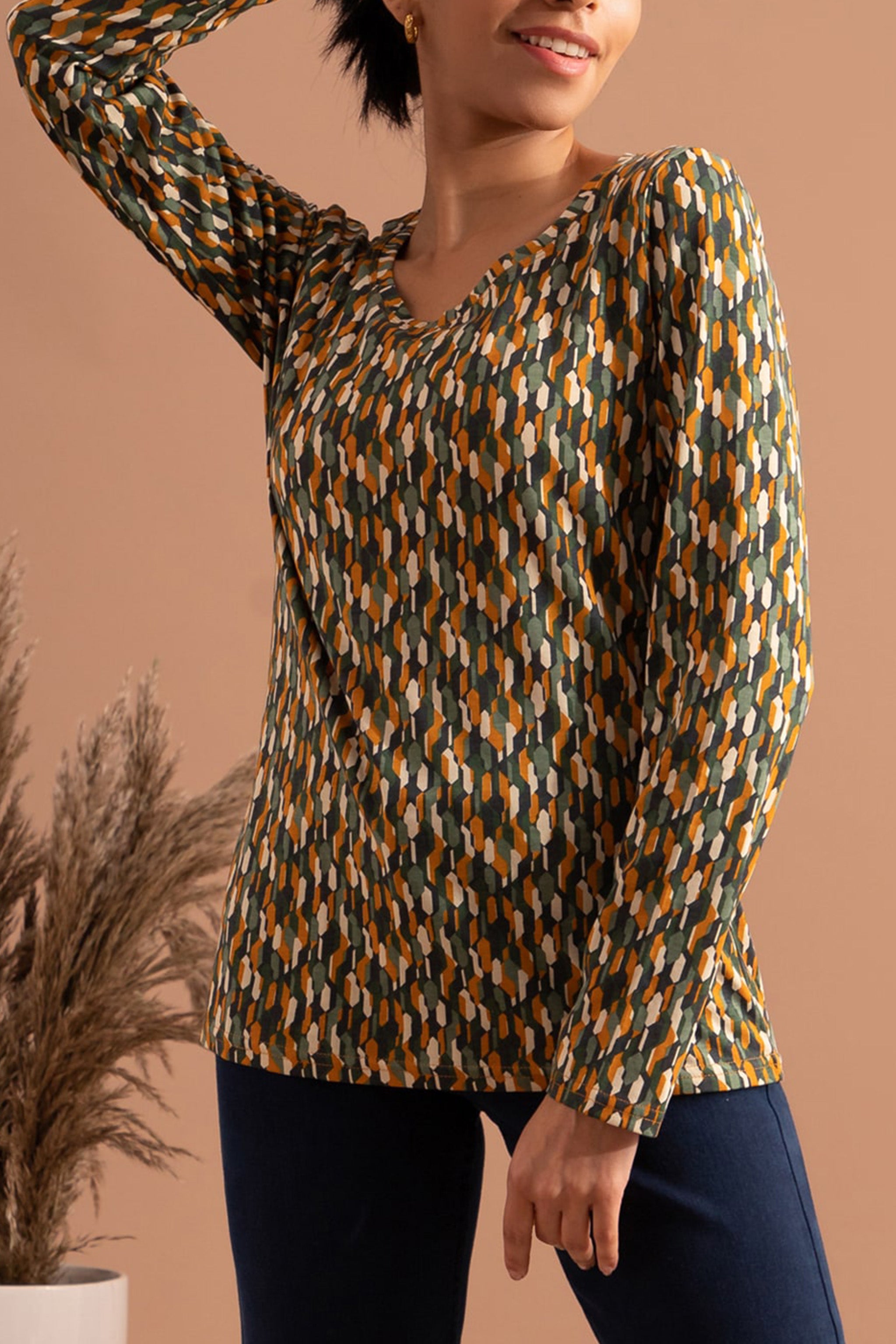 Inca Gold Mix Long Sleeve T-Shirt