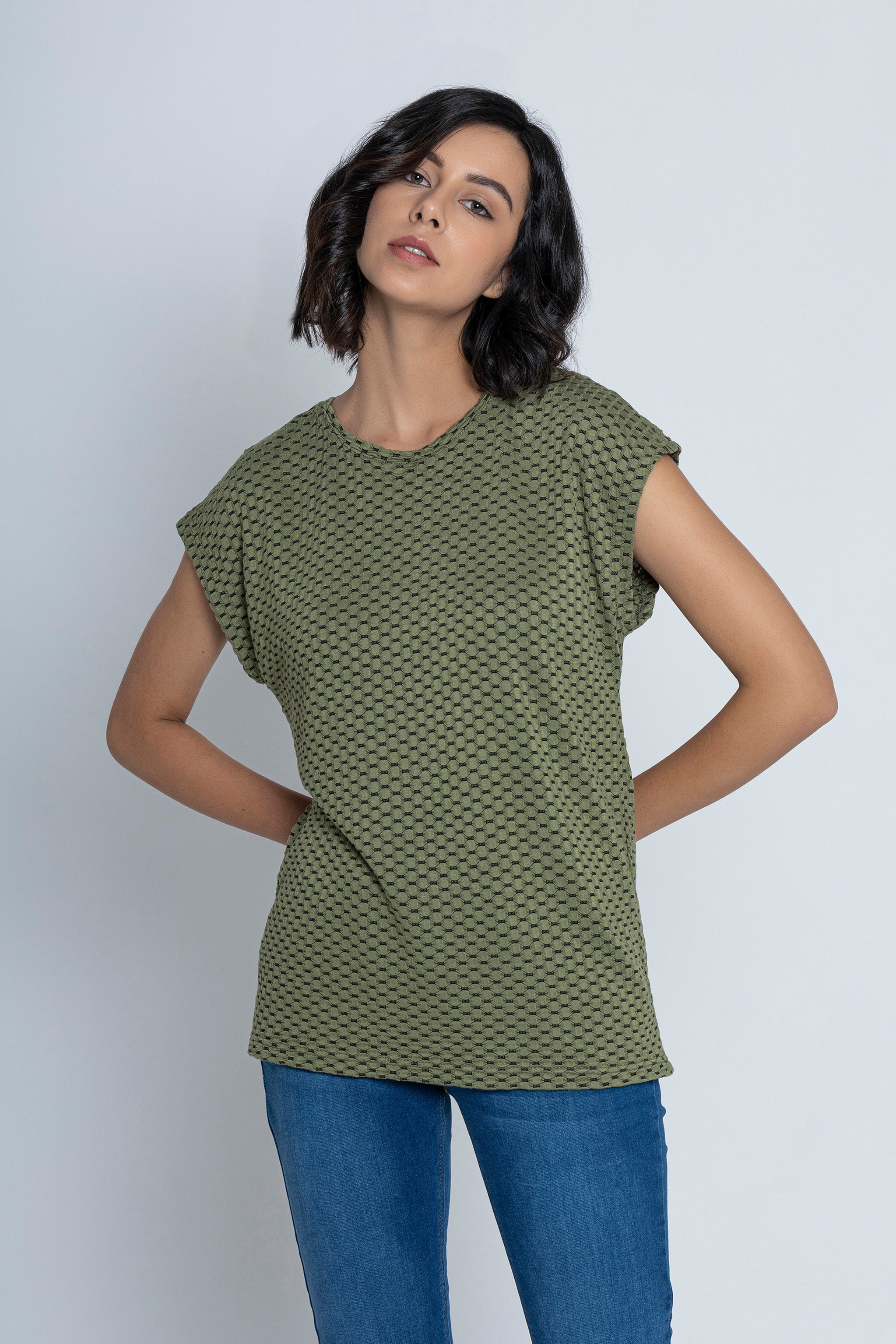 Green Short Sleeves T-Shirt