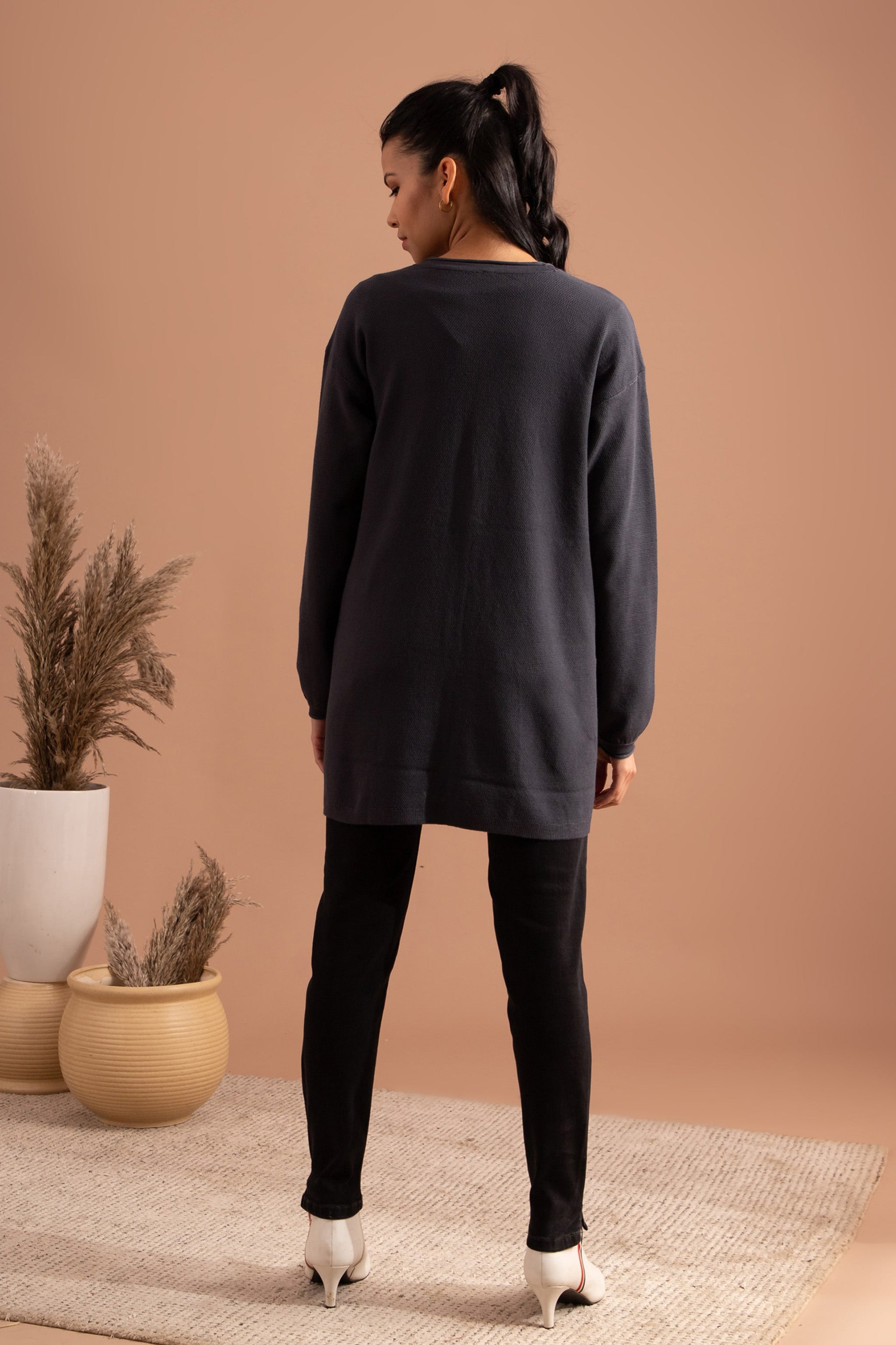 India Ink Long Cardigan