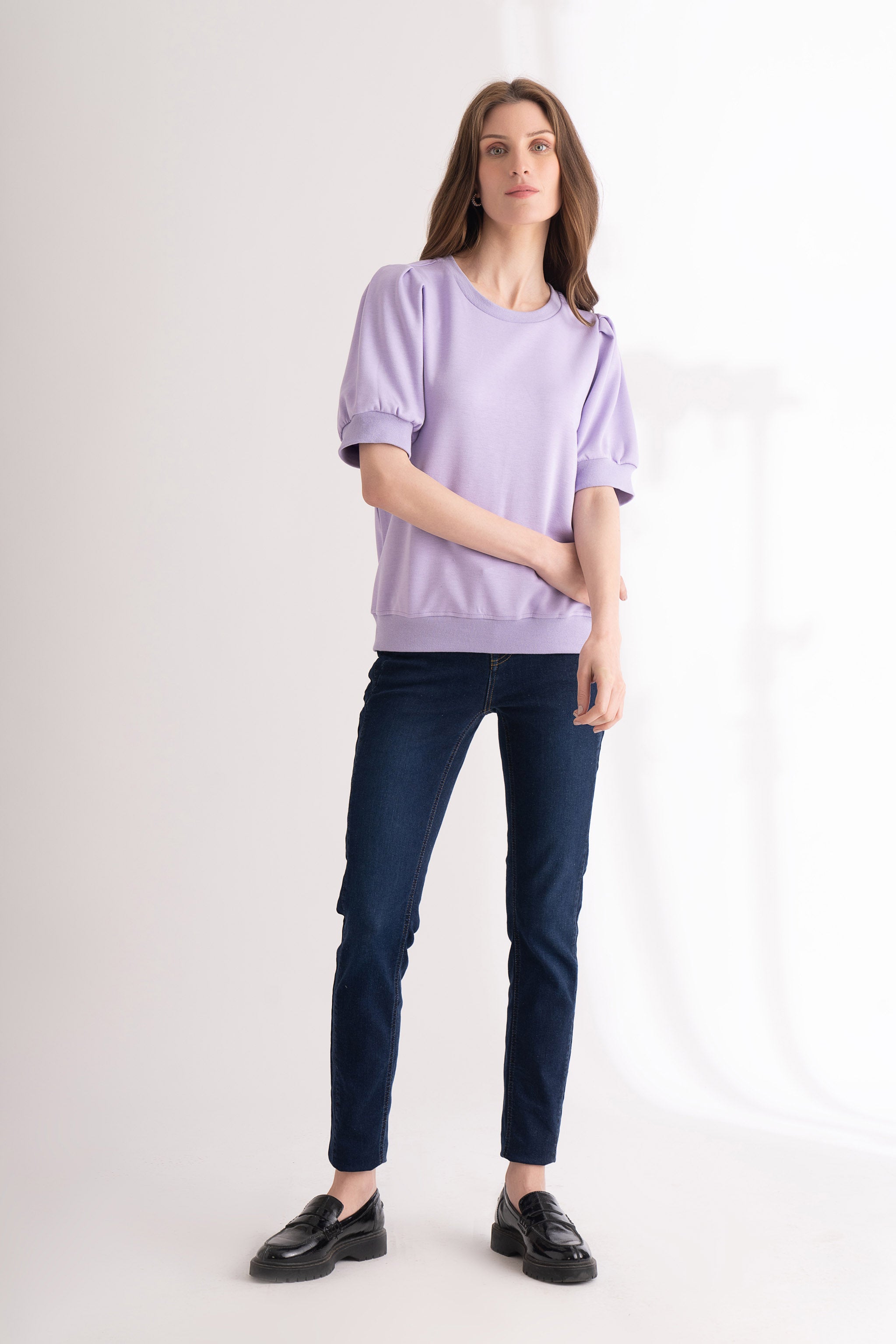 Purple Rose Top