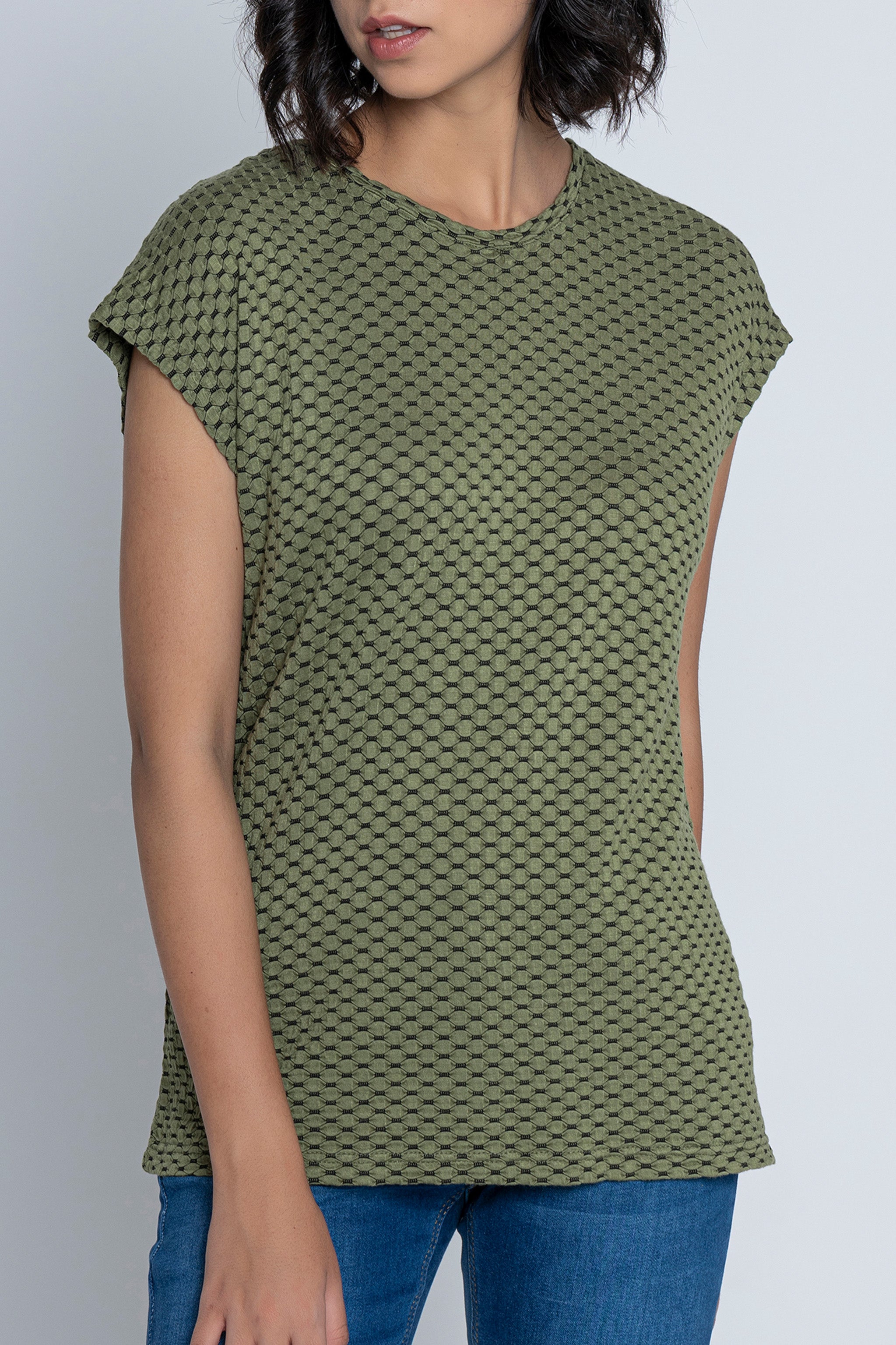 Green Short Sleeves T-Shirt