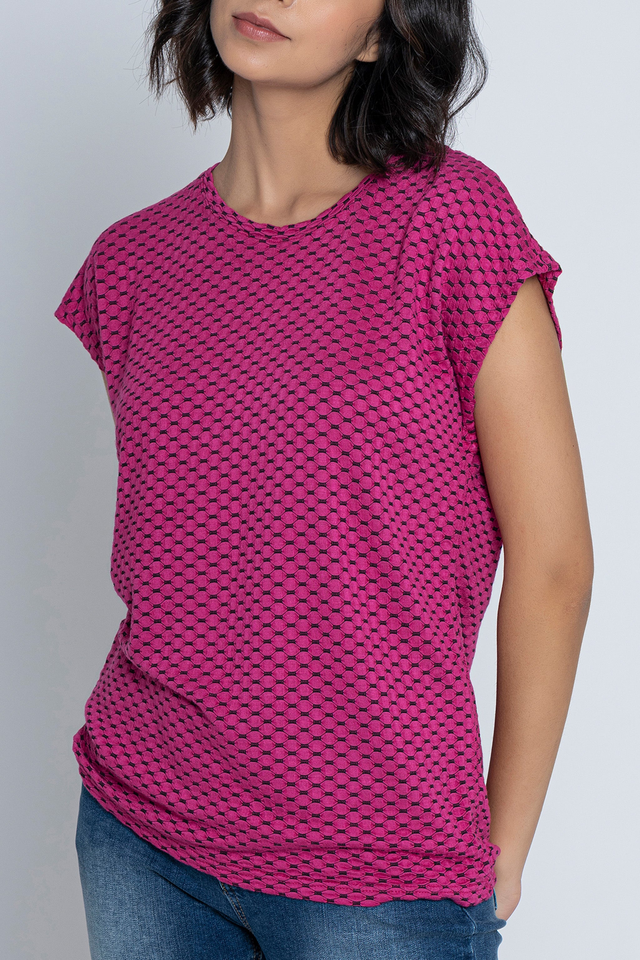 Pink Short Sleeves T-Shirt