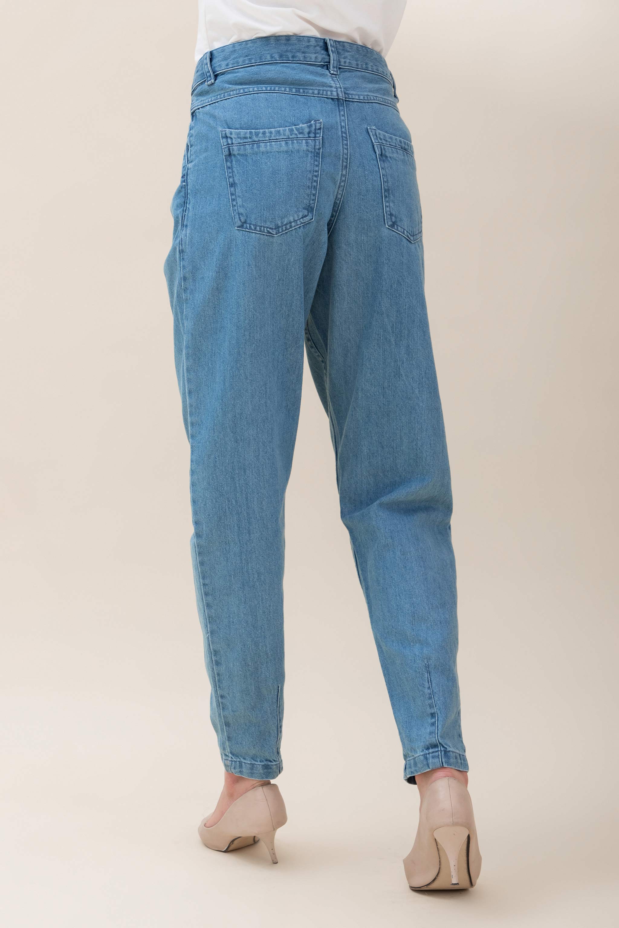 Lt. Denim Blue Pants 7/8