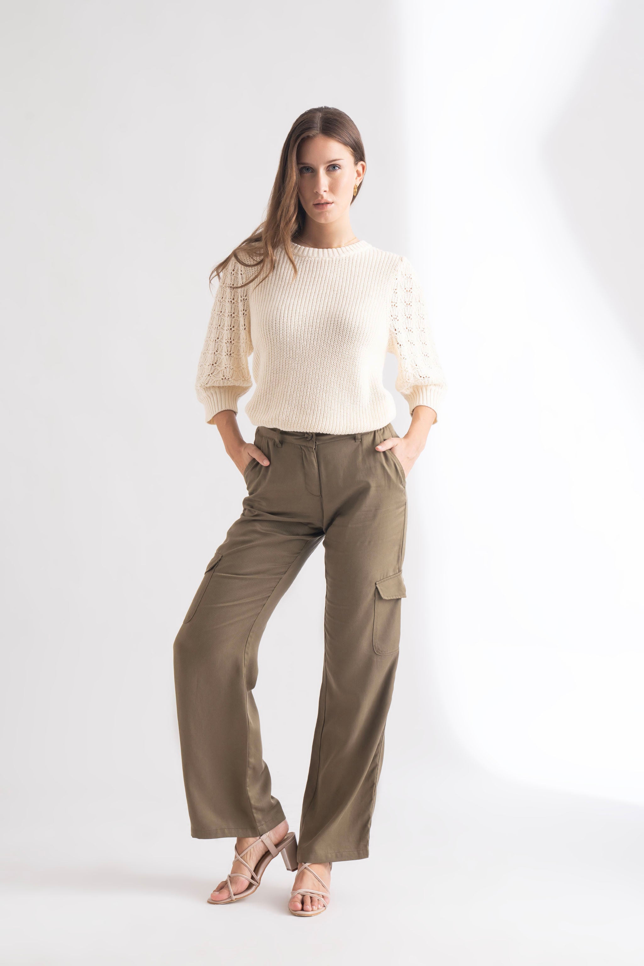 Khaki Casual pants