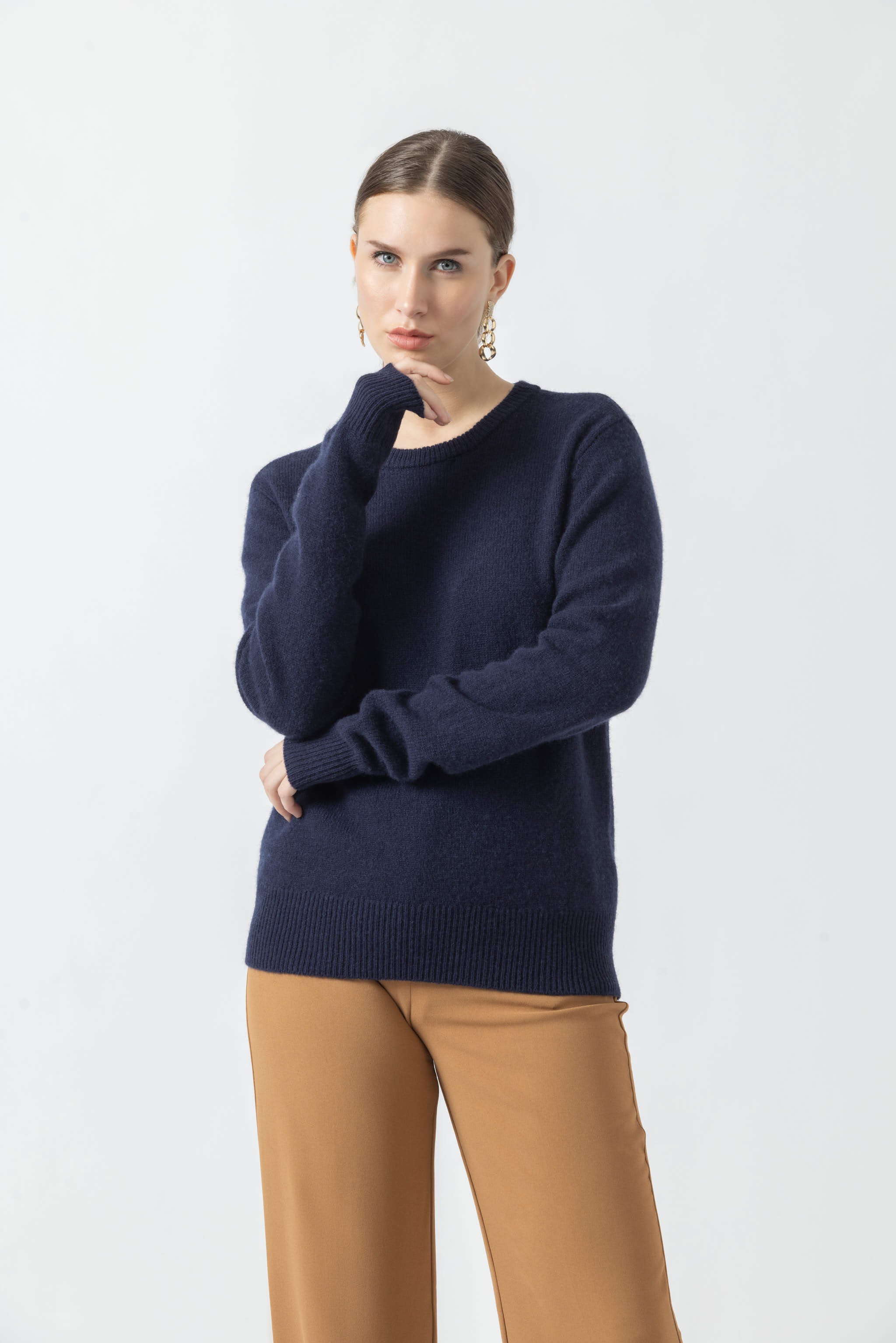 Dark Blue Pullover Heavy