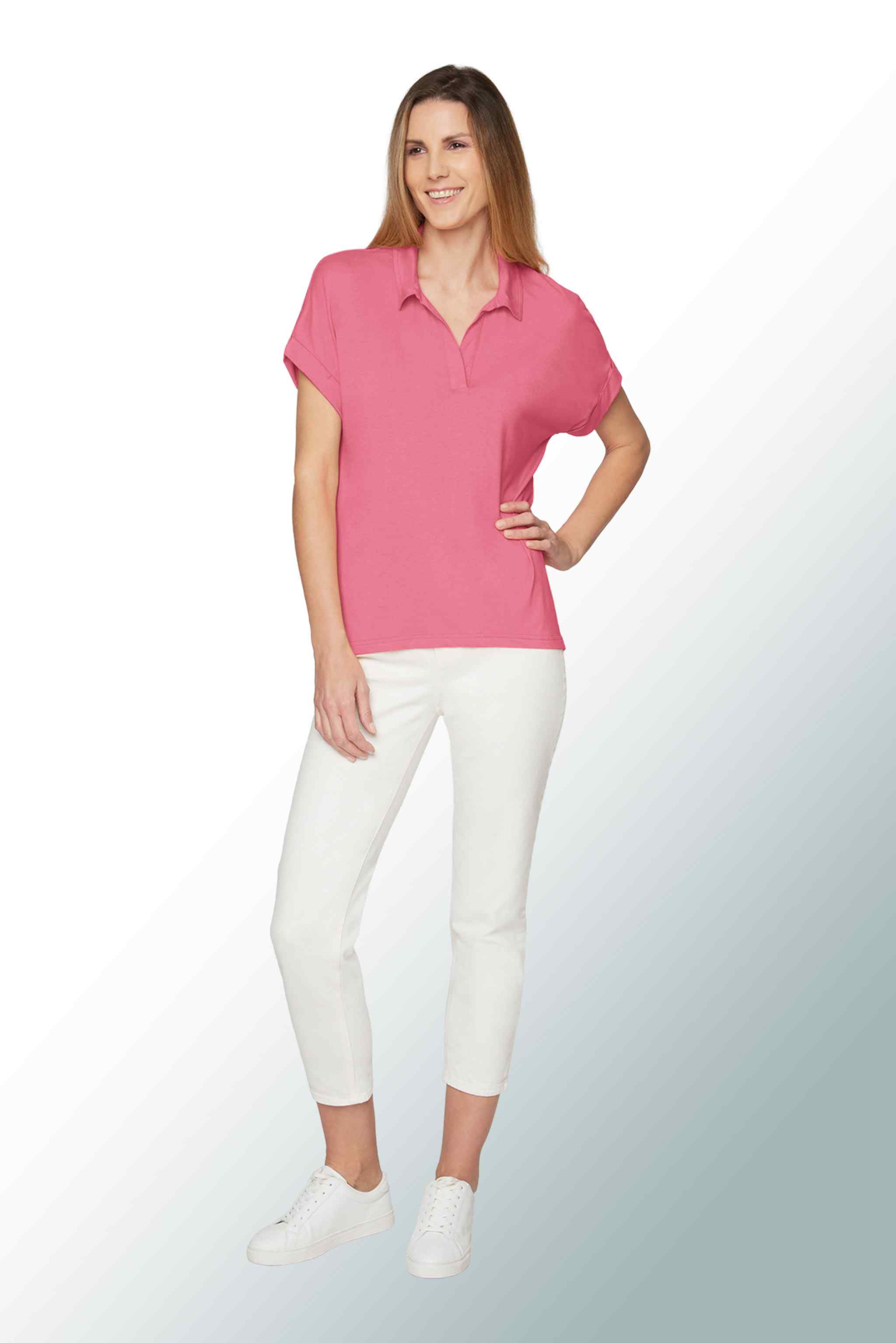 Confetti Pink Polo T-shirt