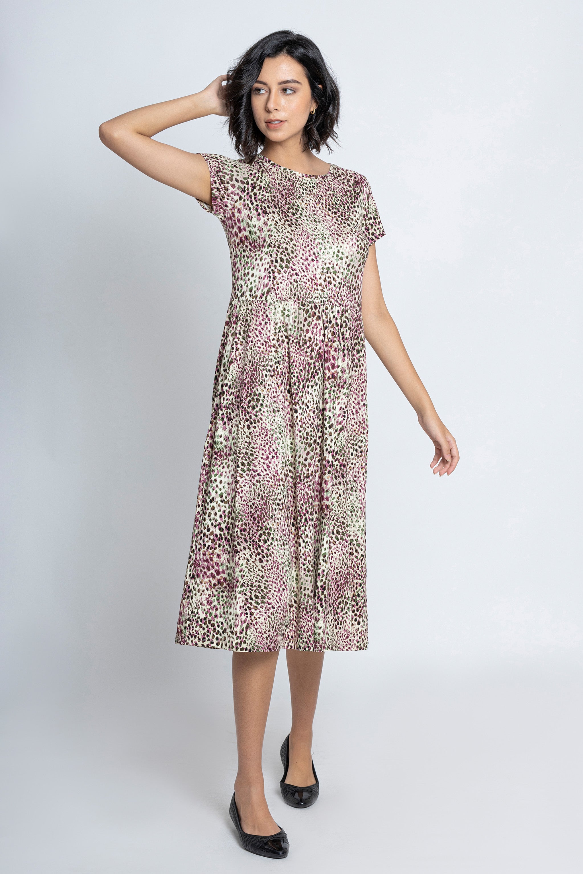 Leopard Printed Dress