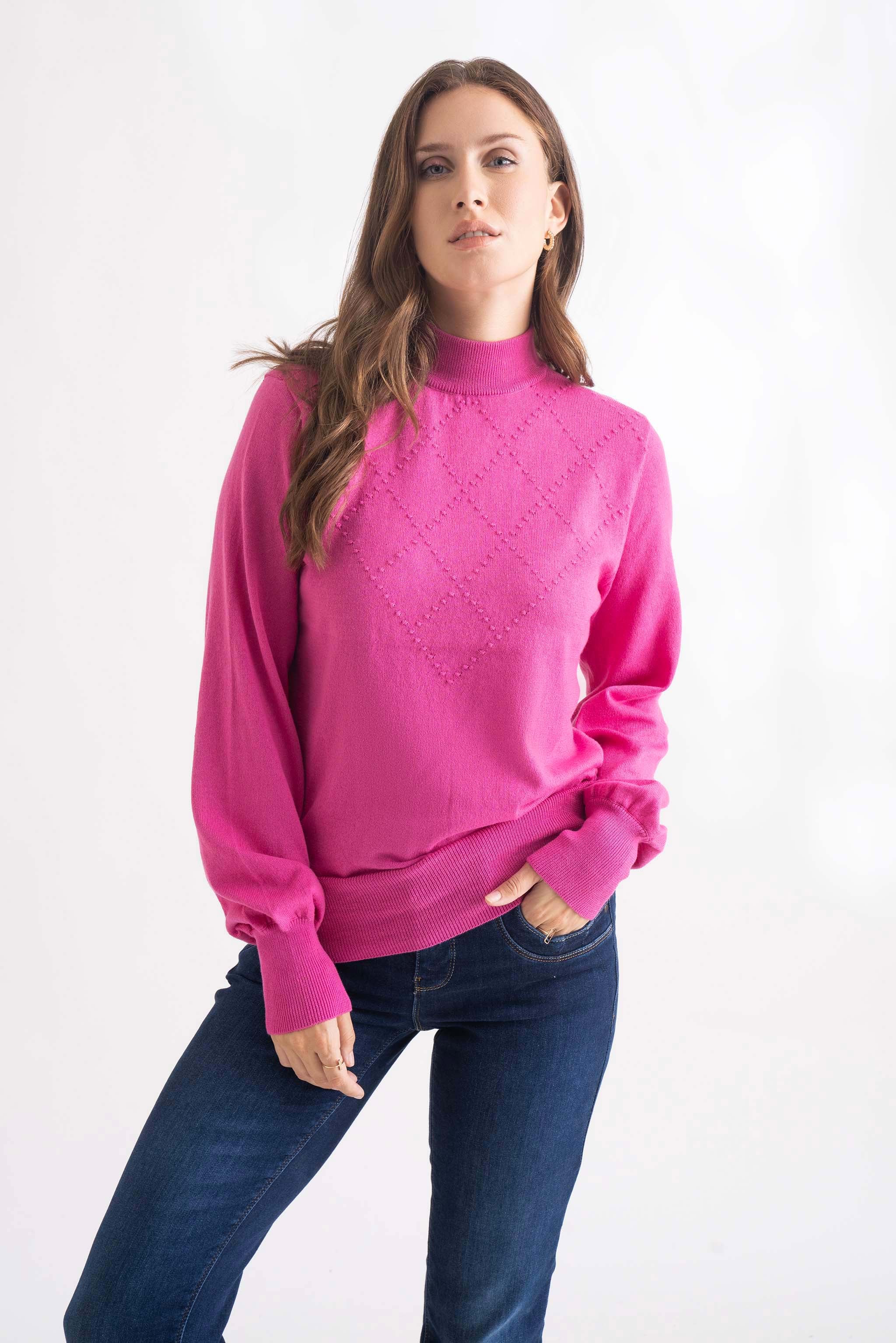 Raspberry Rose Pullover Light