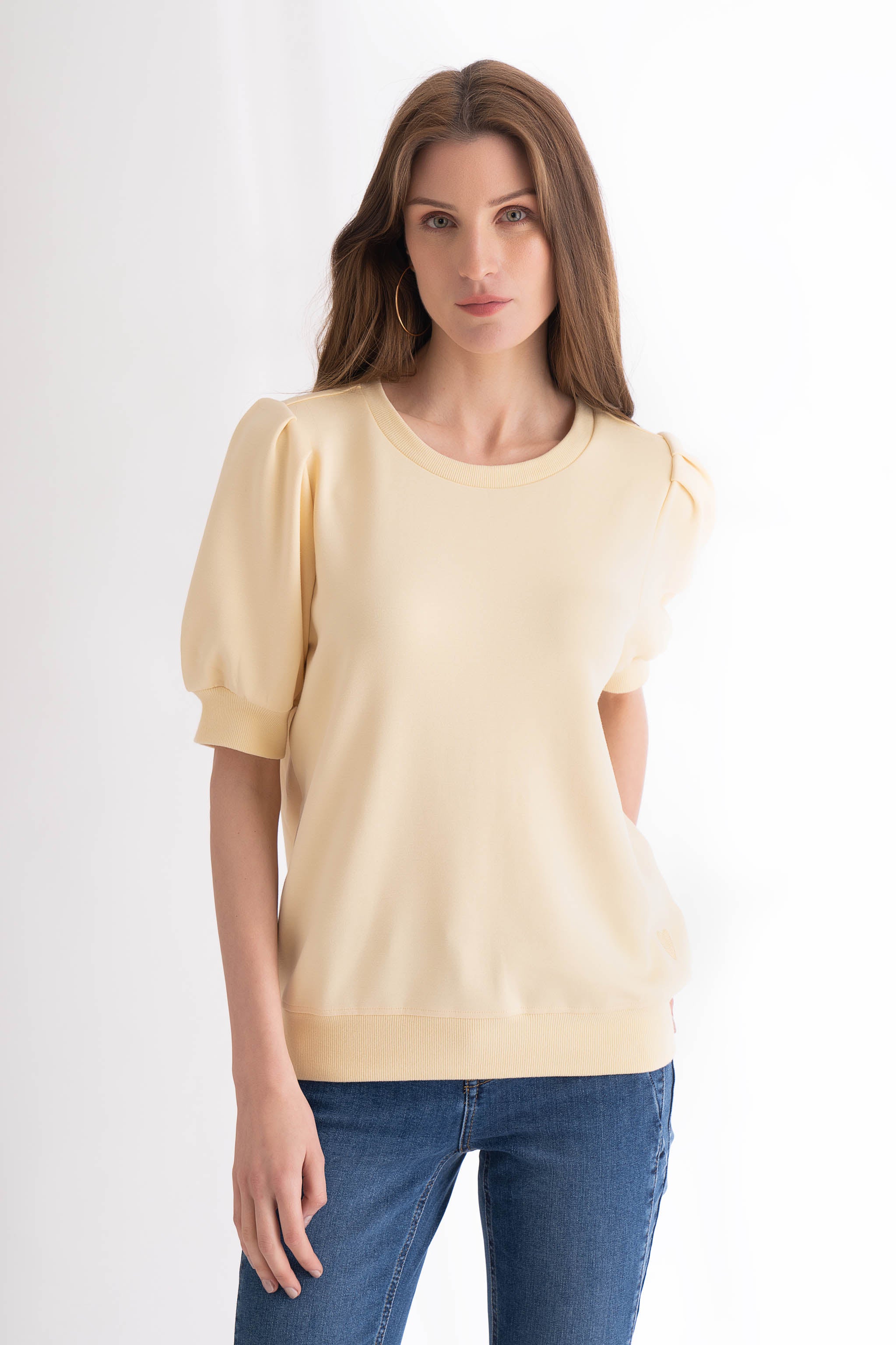 Banana Crepe Top