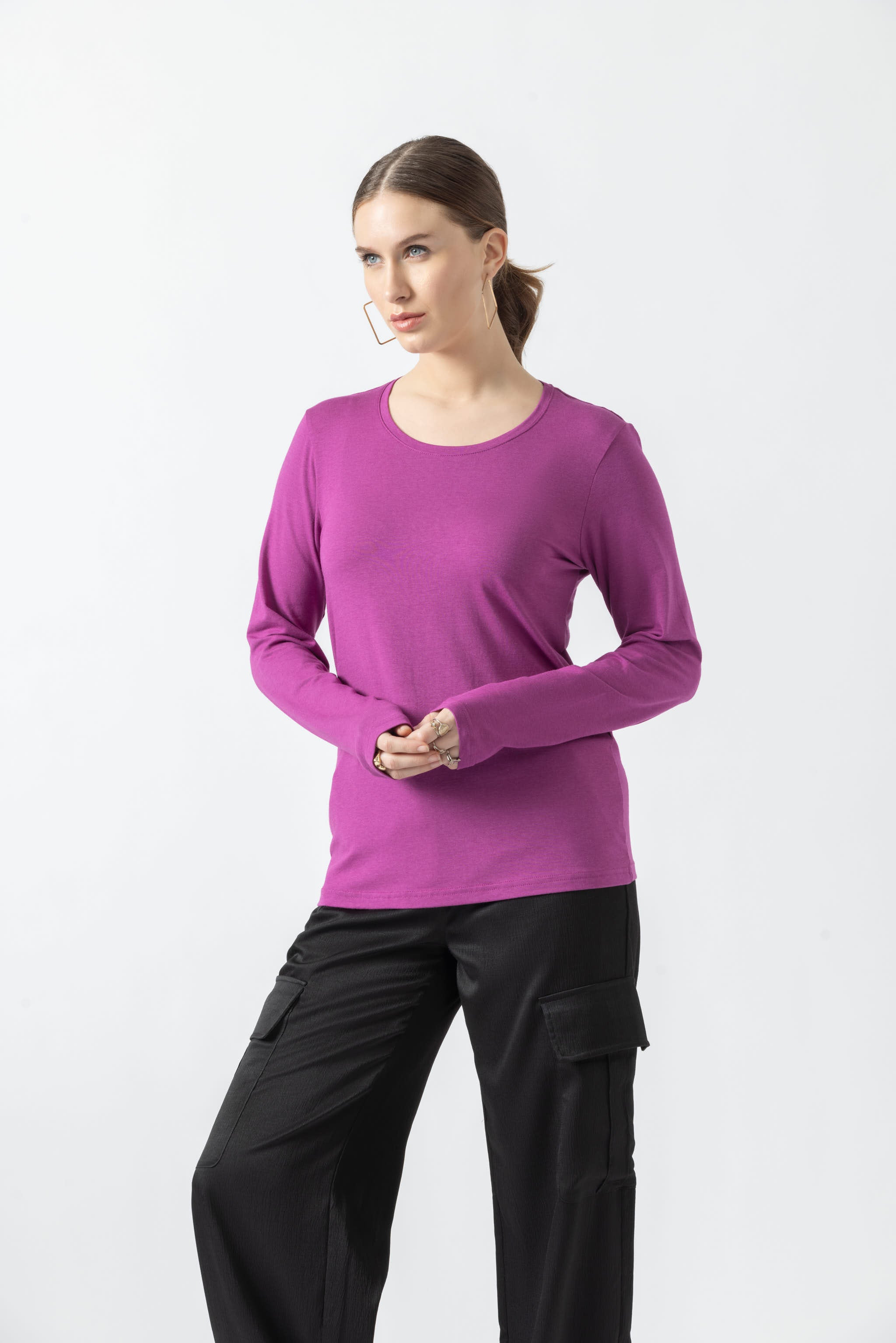 Fuchsia Pink T-shirt