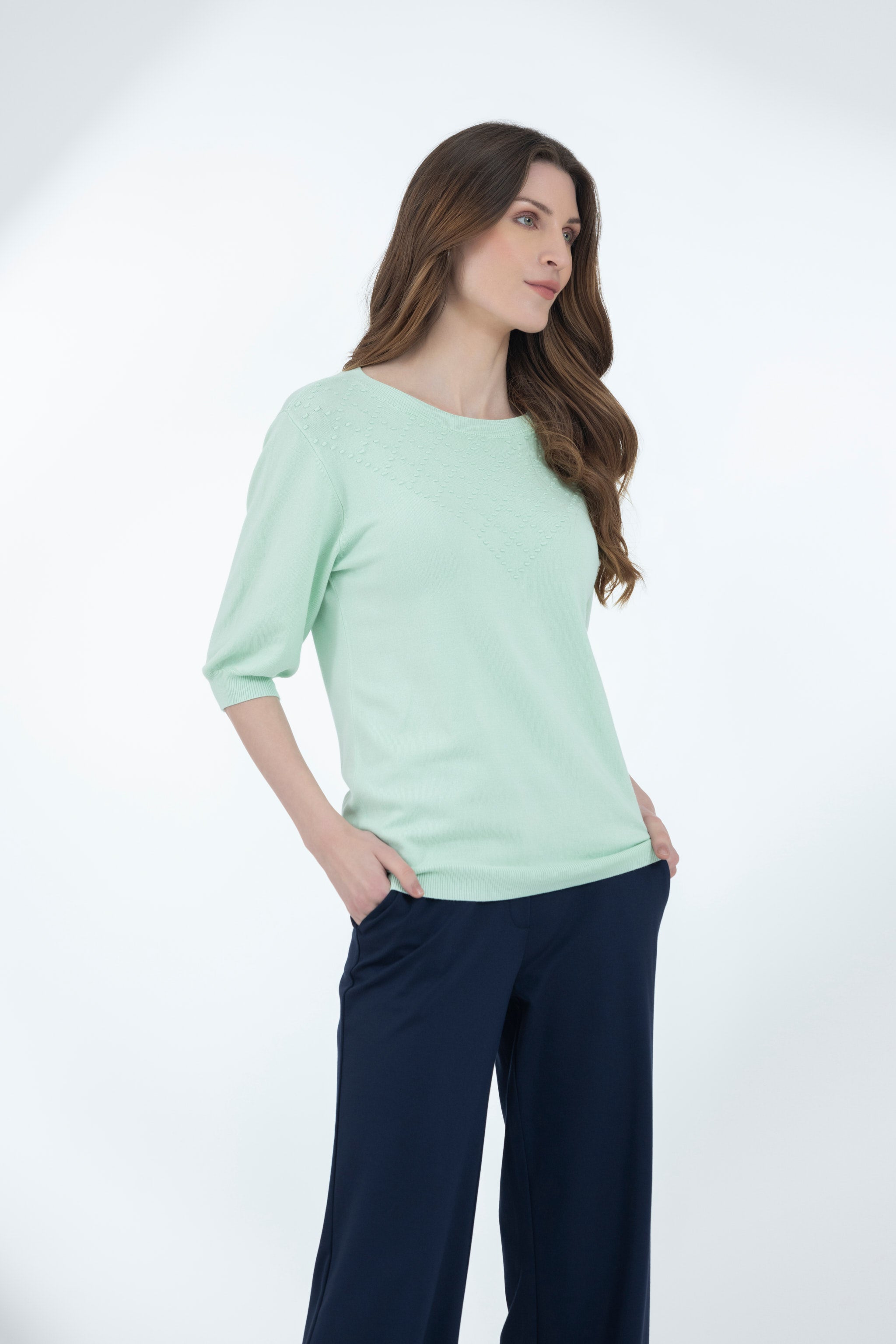 Mist Green Pullover