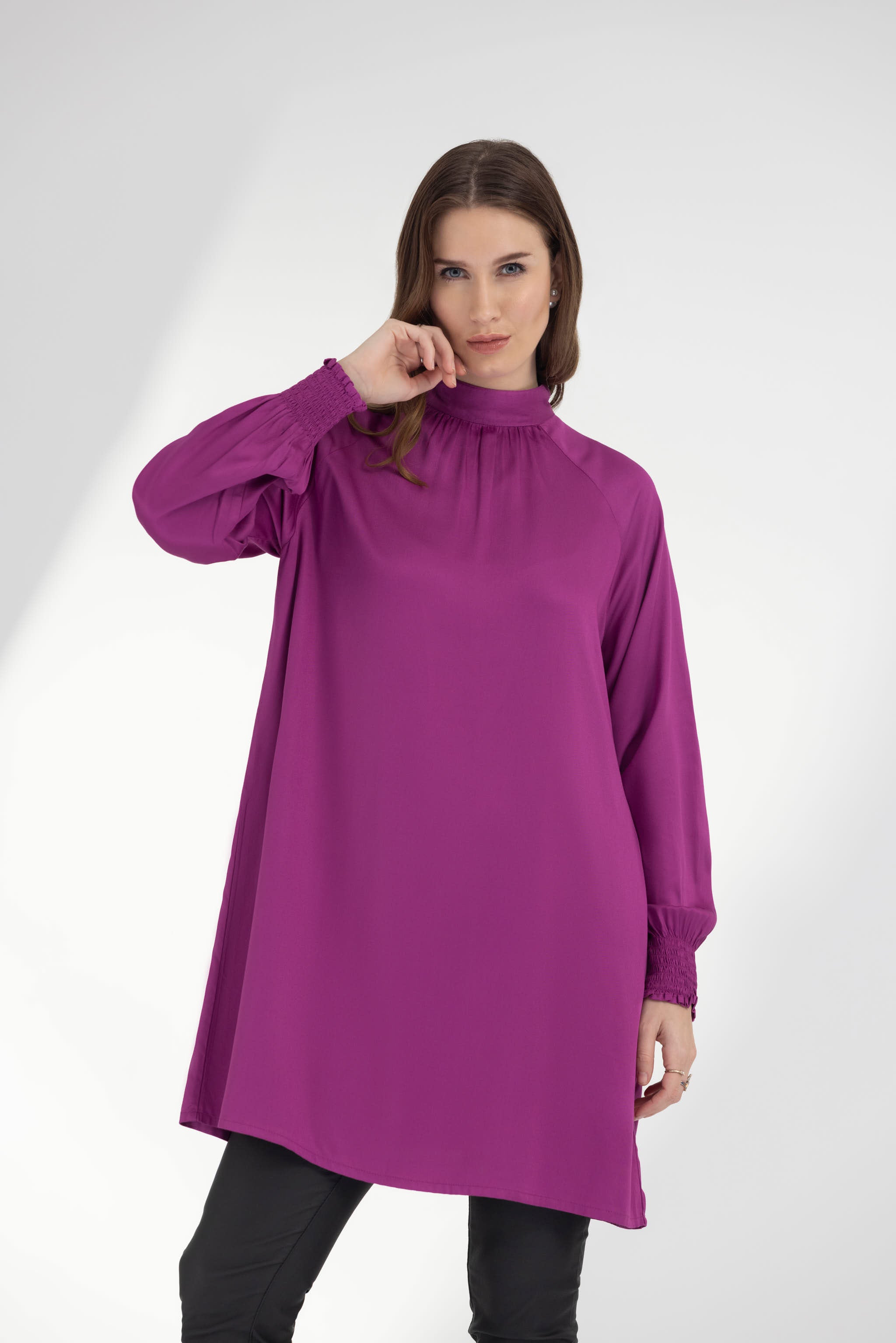 Fuchsia Pink Tunic