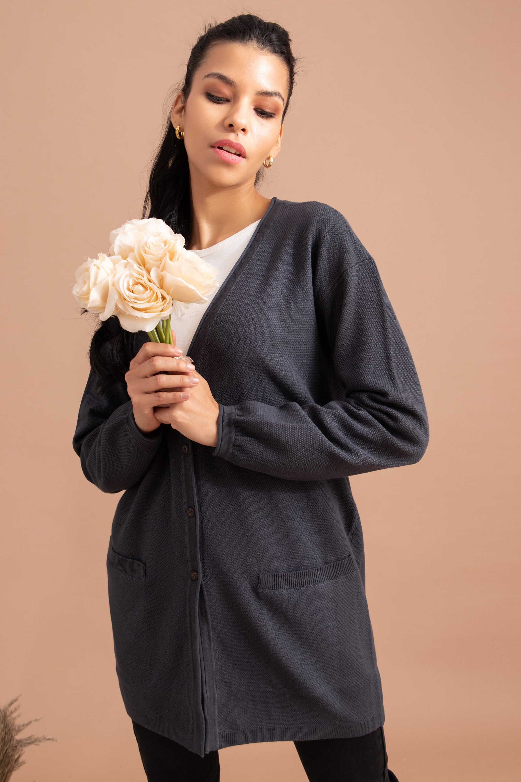 India Ink Long Cardigan