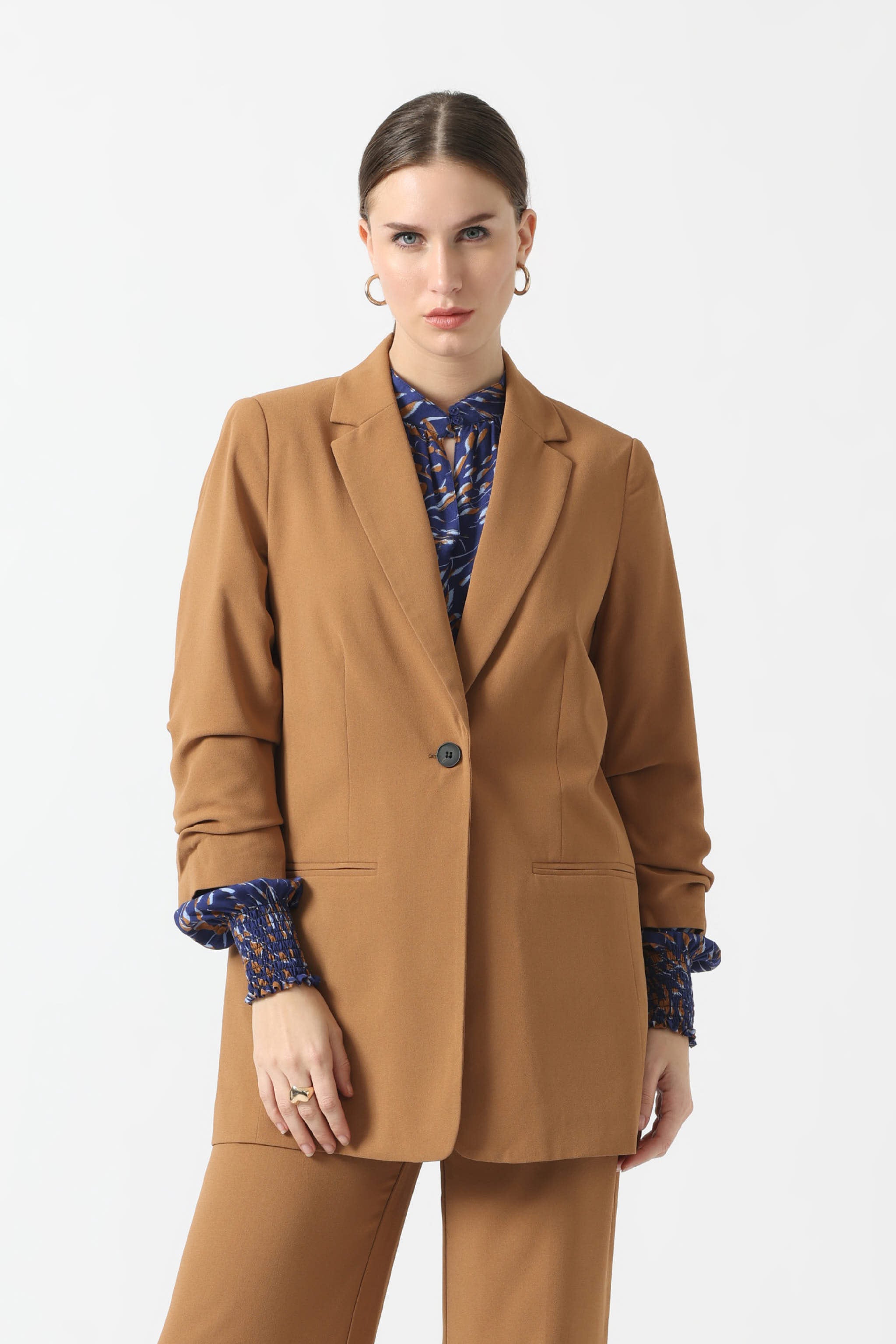 Foxtrot camel Blazer