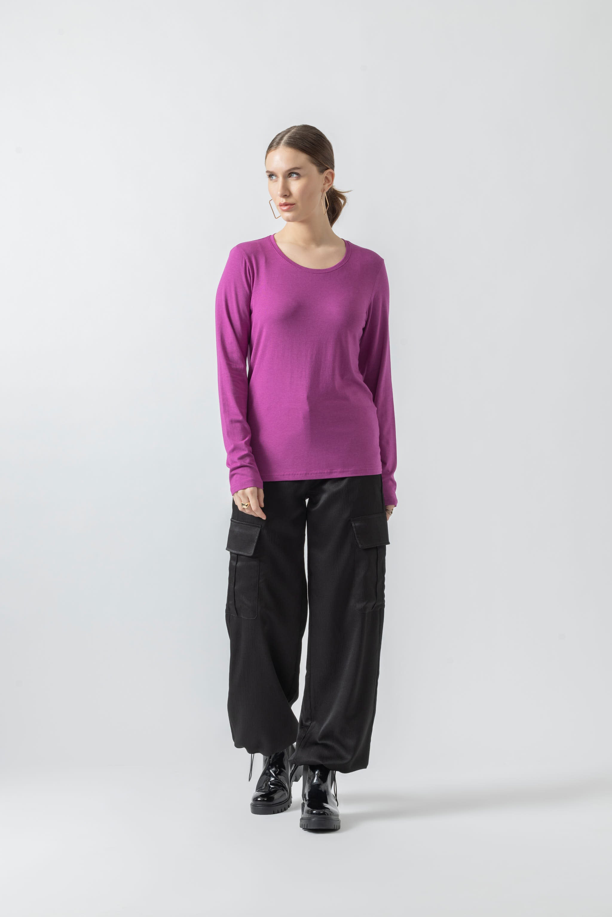 Fuchsia Pink T-shirt