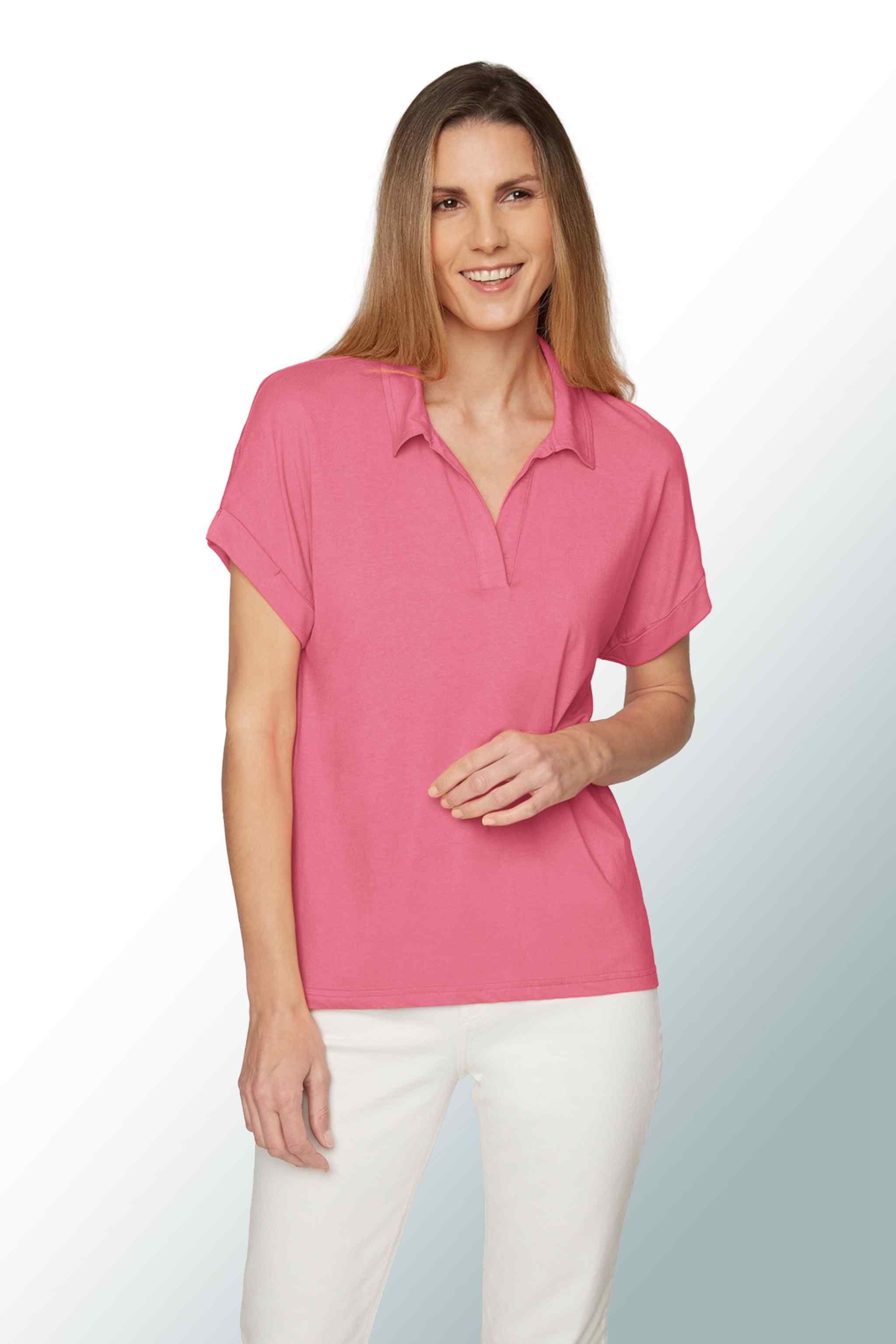 Confetti Pink Polo T-shirt