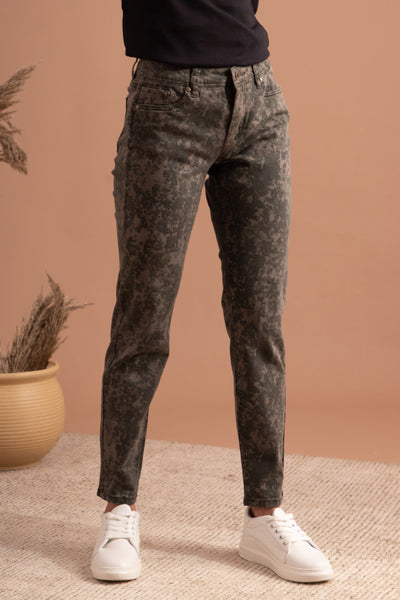 Forest Green Trousers - JANE