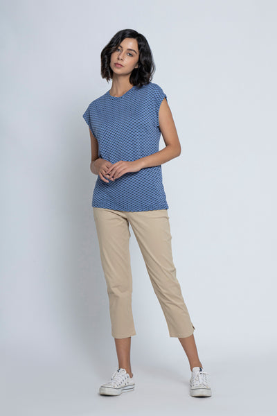Blue Short Sleeves T-Shirt