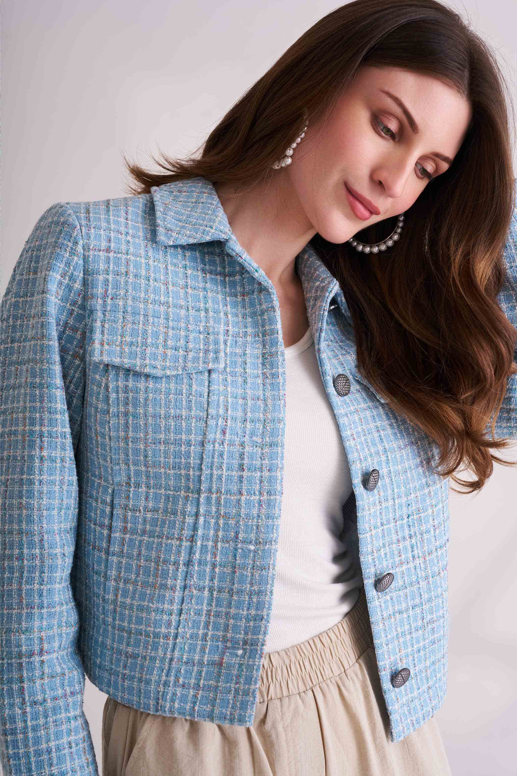 Chambray Blue Jacket