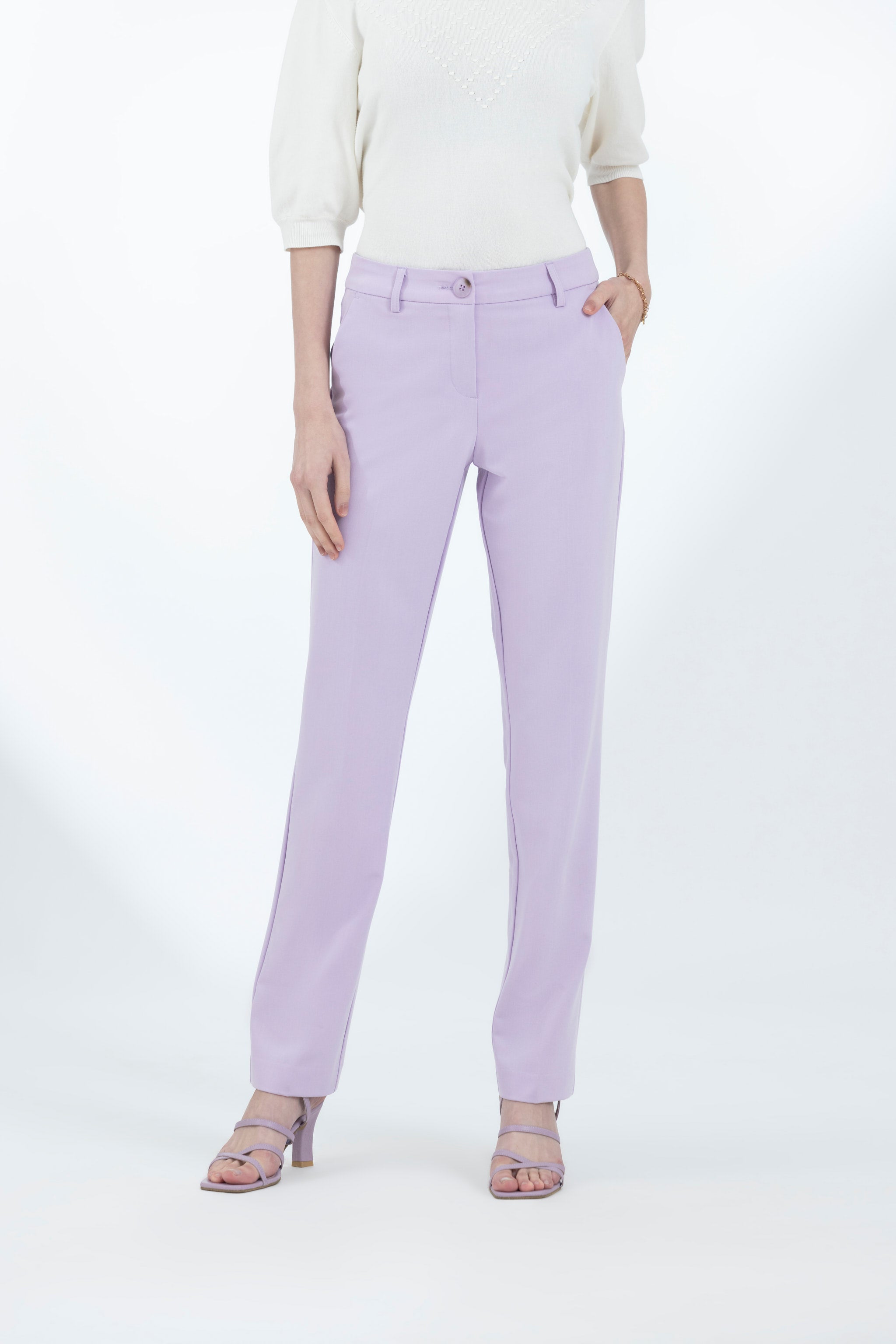 Lavender Suiting Pants