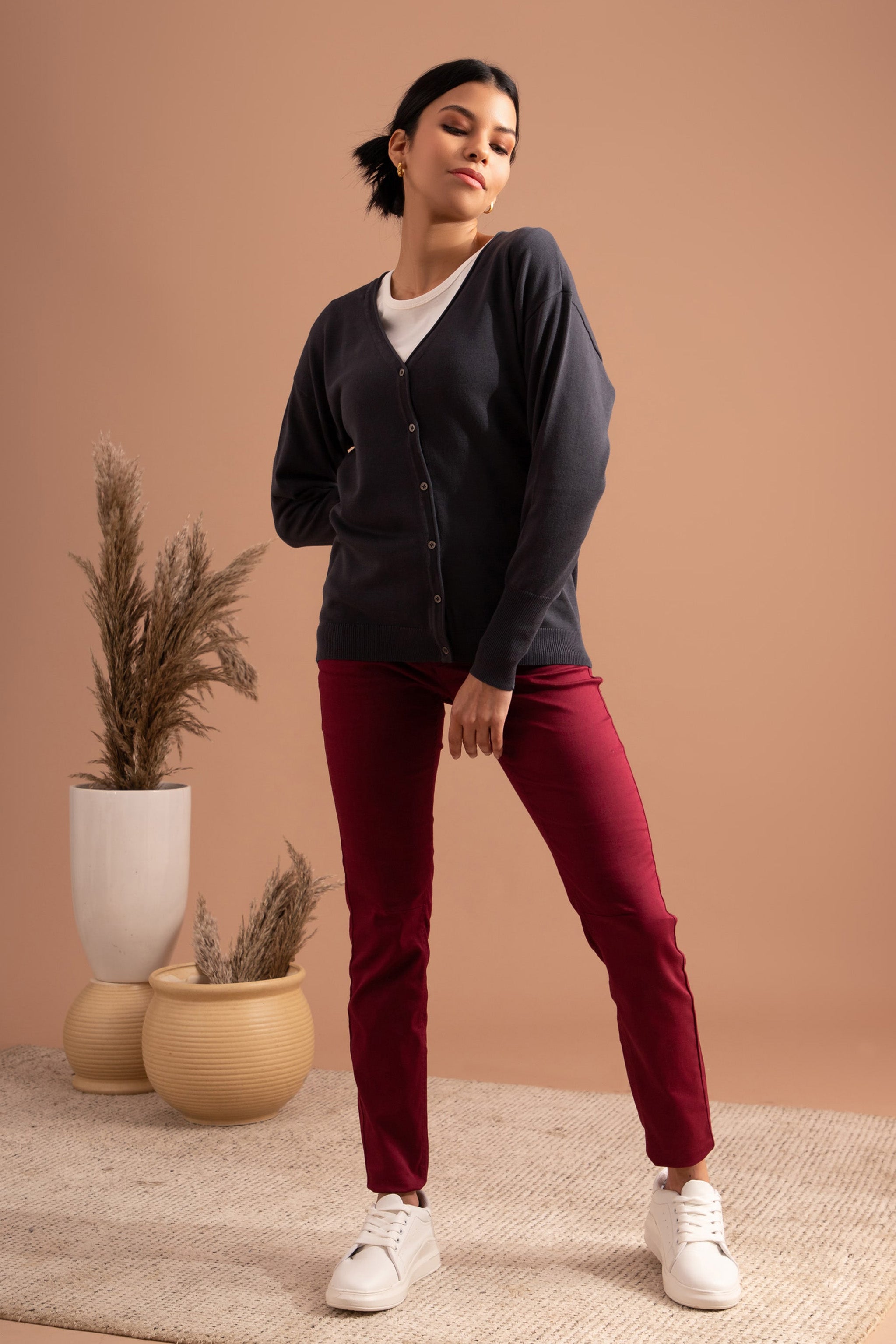 India Ink Buttoned Cardigan