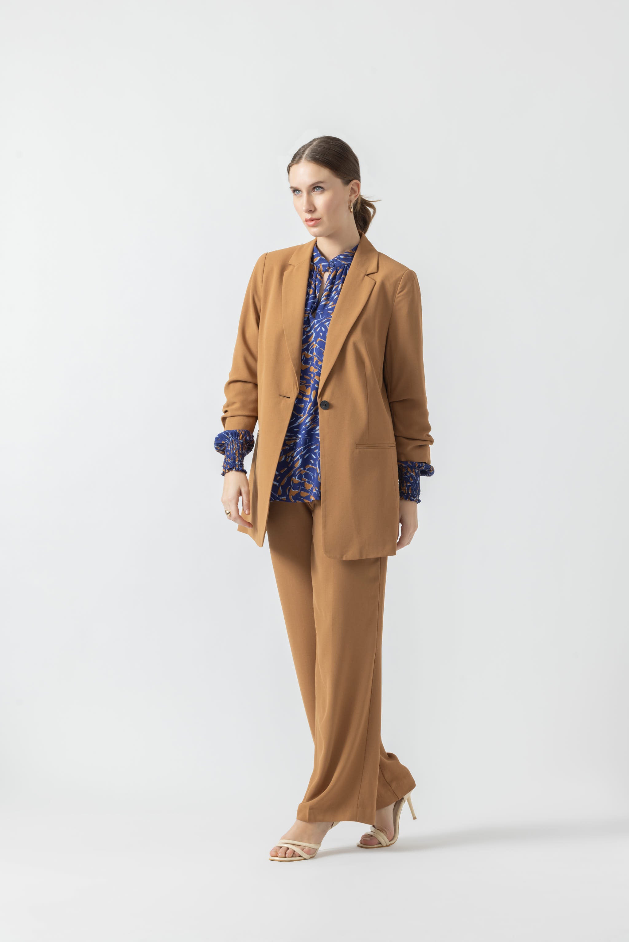 Foxtrot camel Blazer