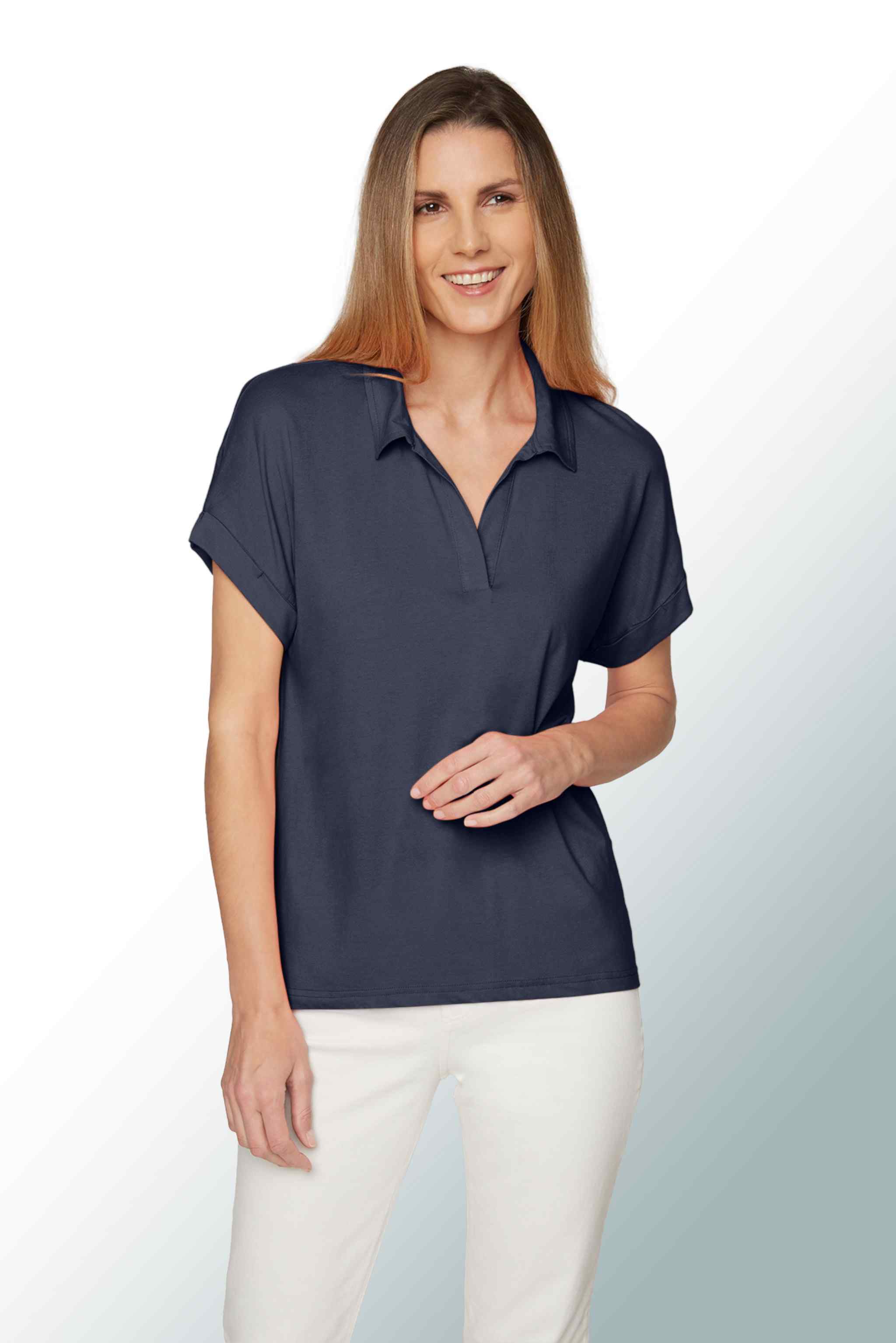 Midnight Blue Polo T-shirt