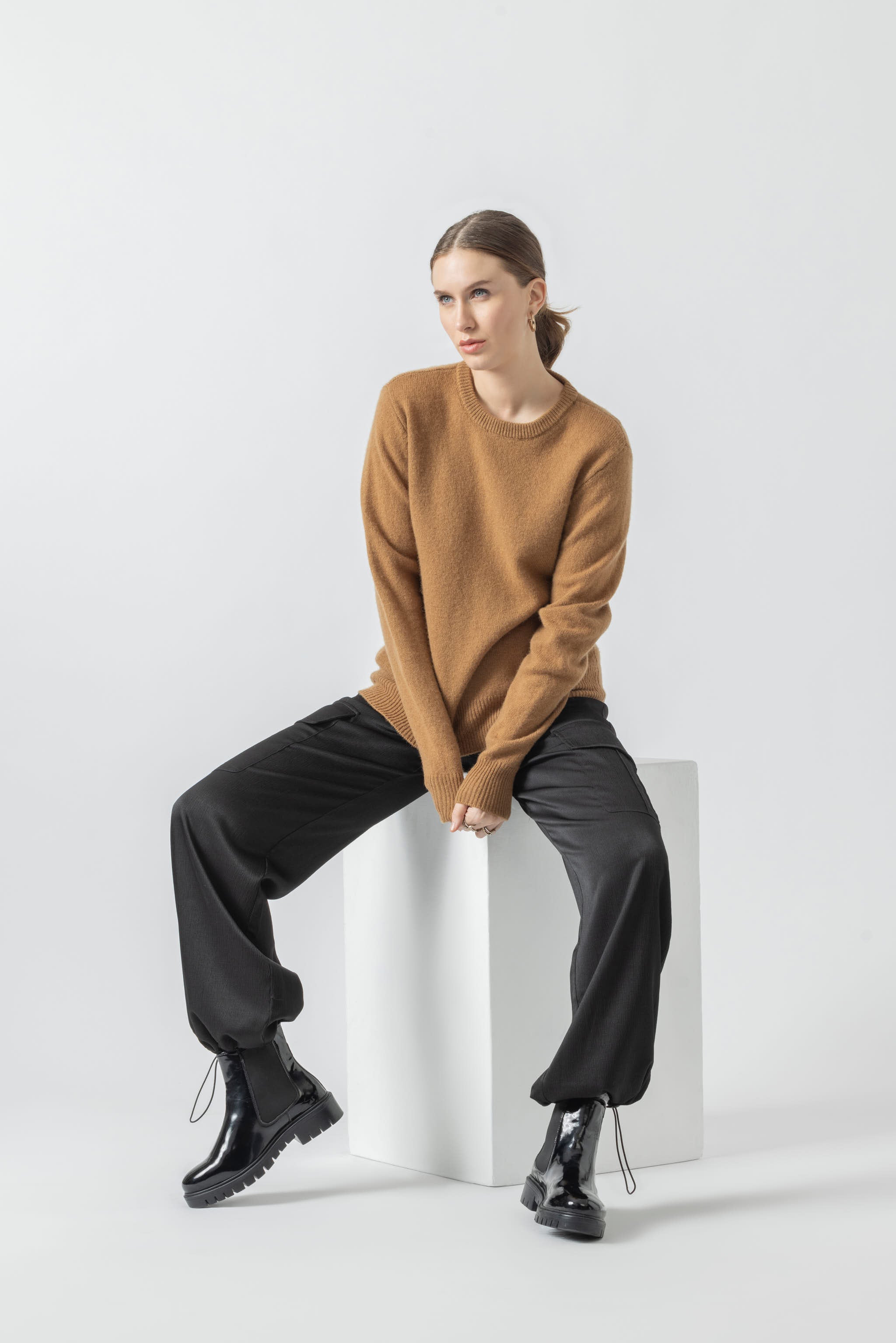 Foxtrot camel Pullover Heavy