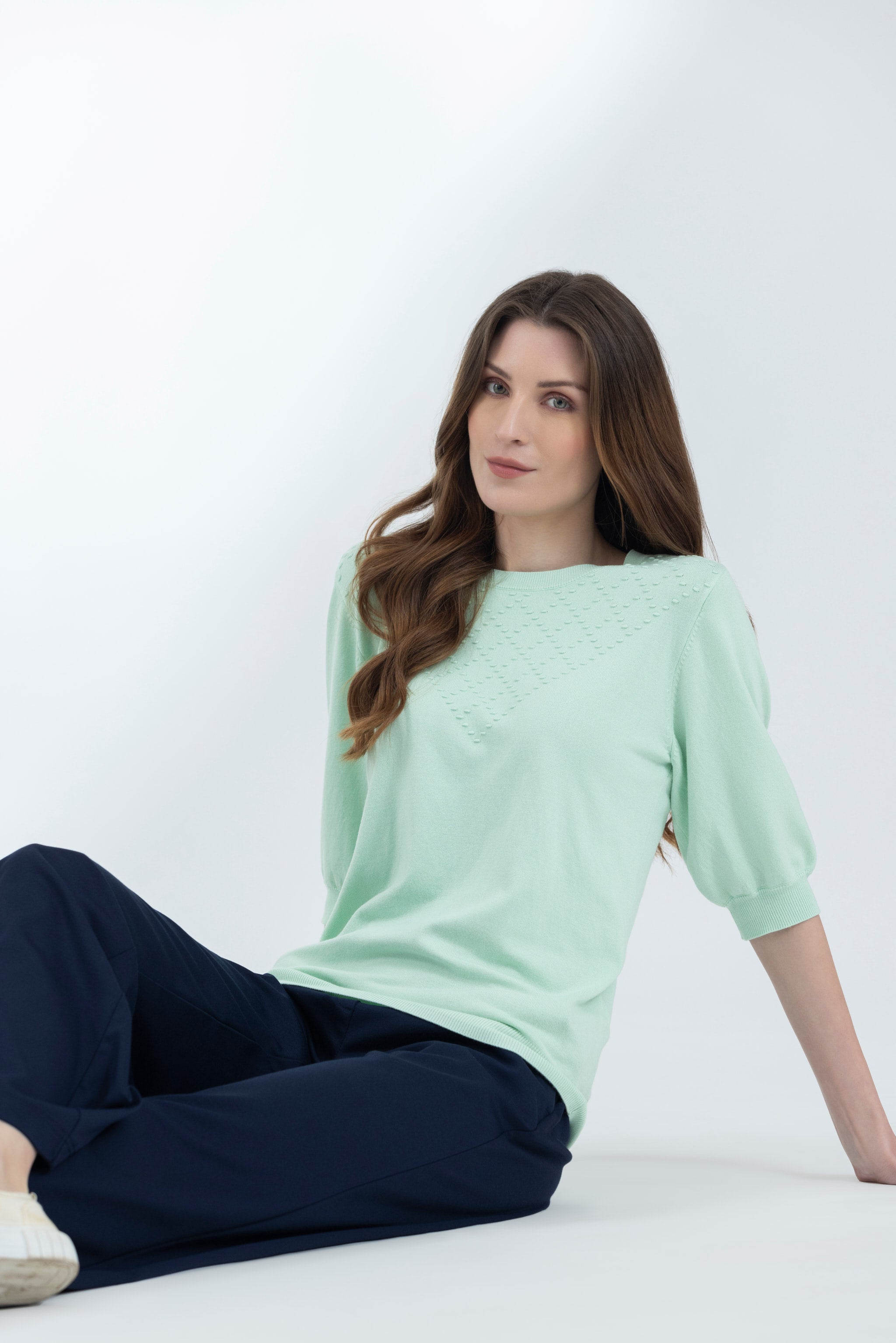 Mist Green Pullover