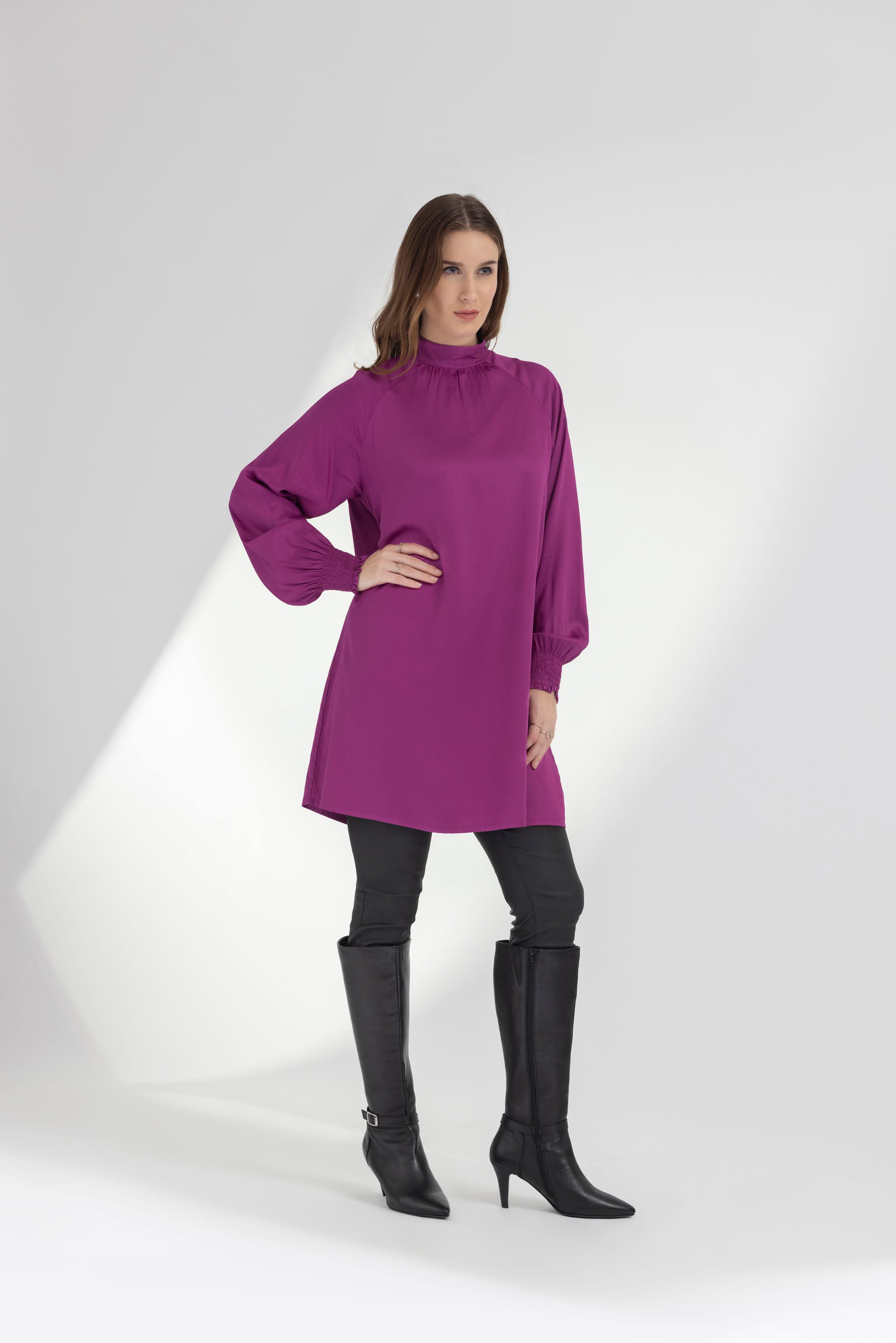 Fuchsia Pink Tunic