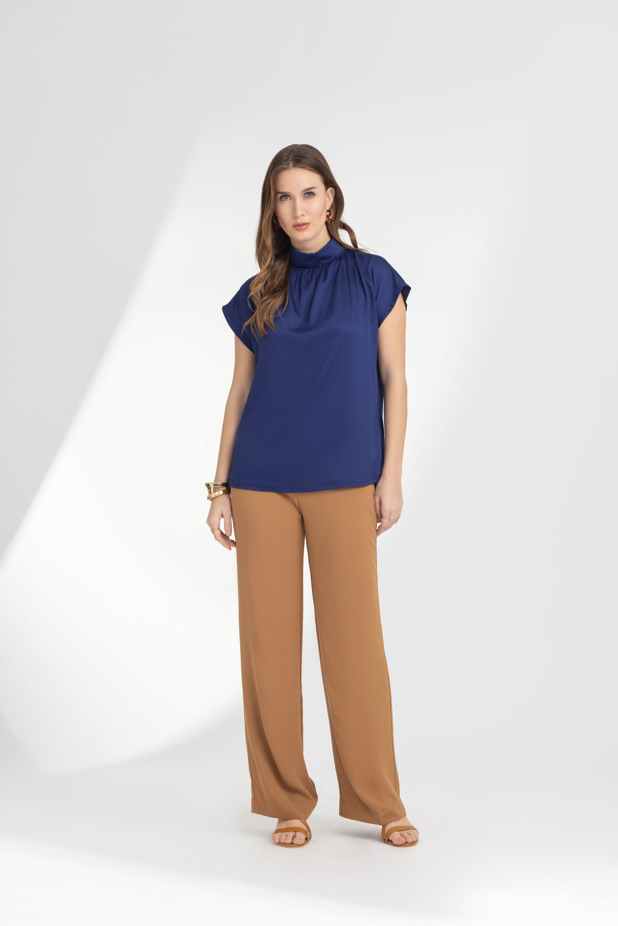 Beacon Blue Blouse