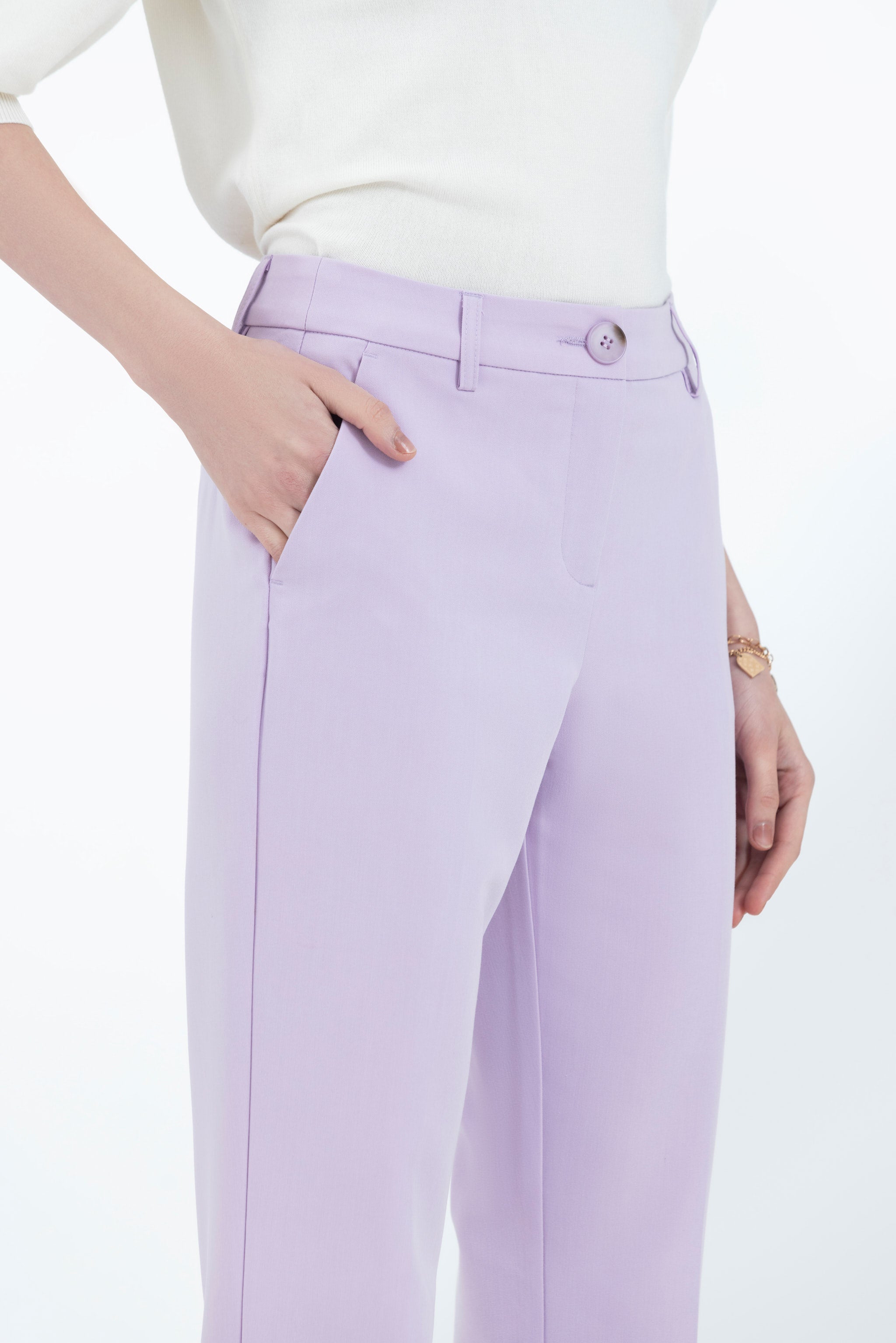 Lavender Suiting Pants