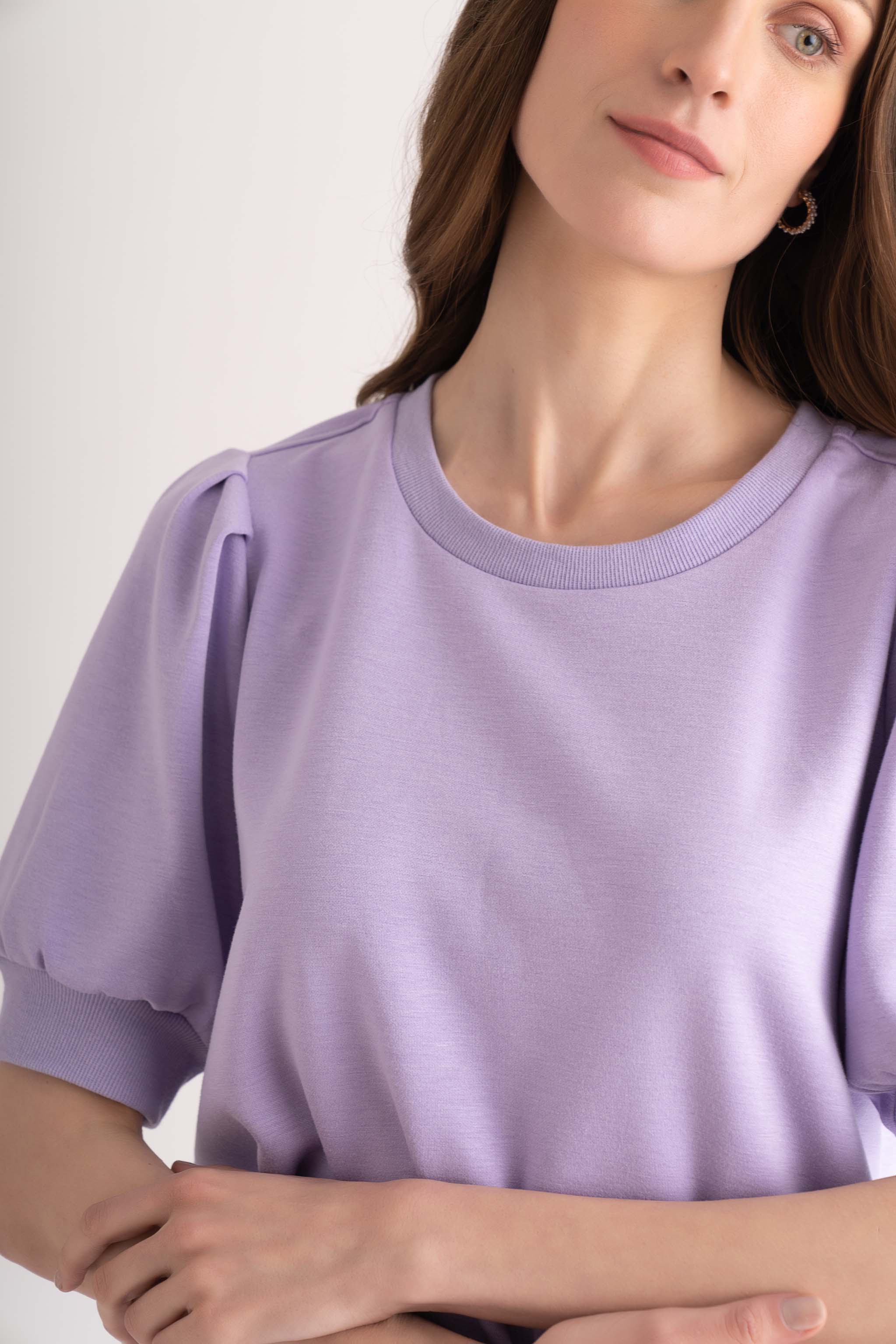 Purple Rose Top