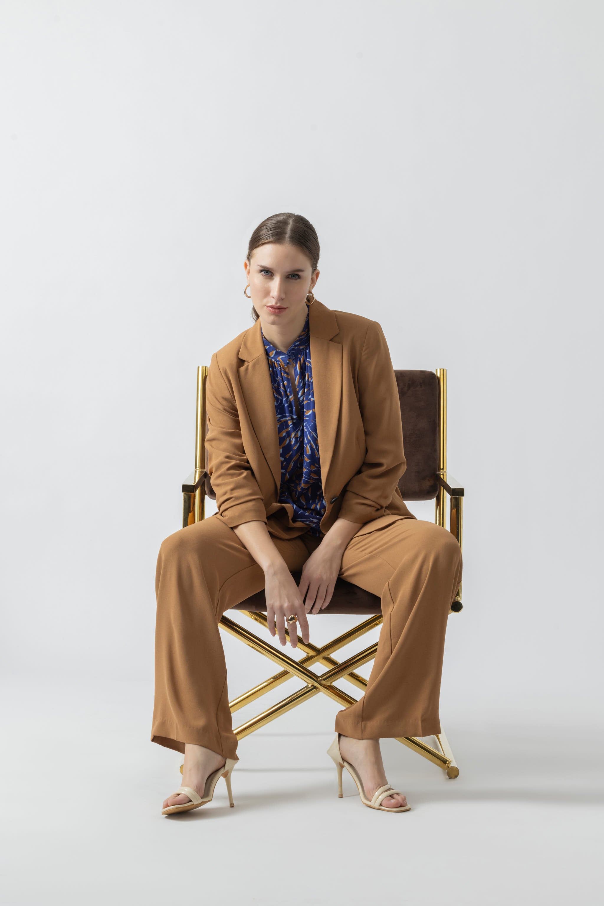 Foxtrot camel Blazer