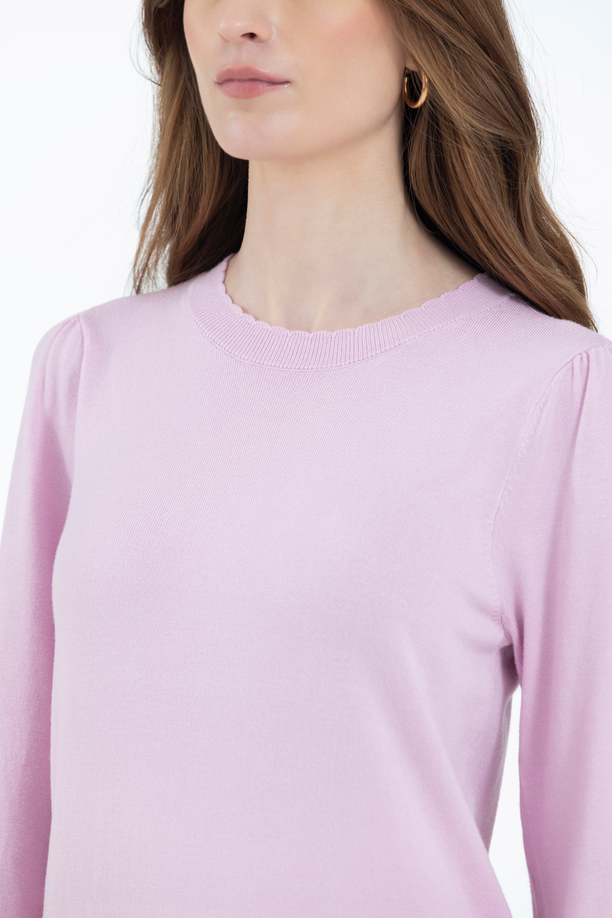 Pink Lady Light Knit Pullover