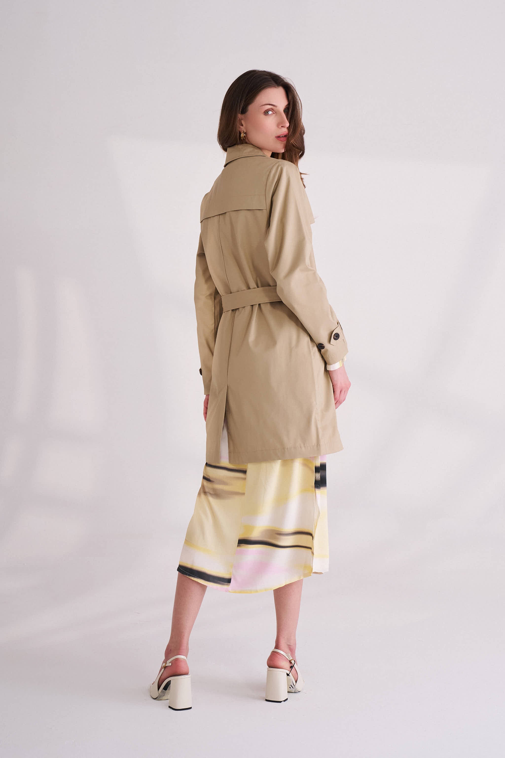 Sand Trench Coat