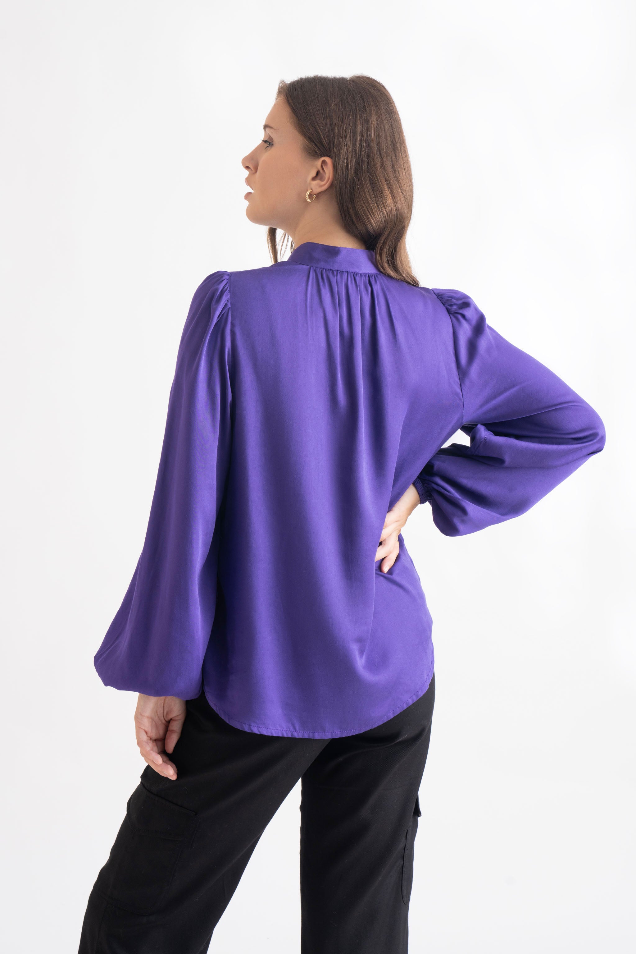 Violet Full Sleeves Top