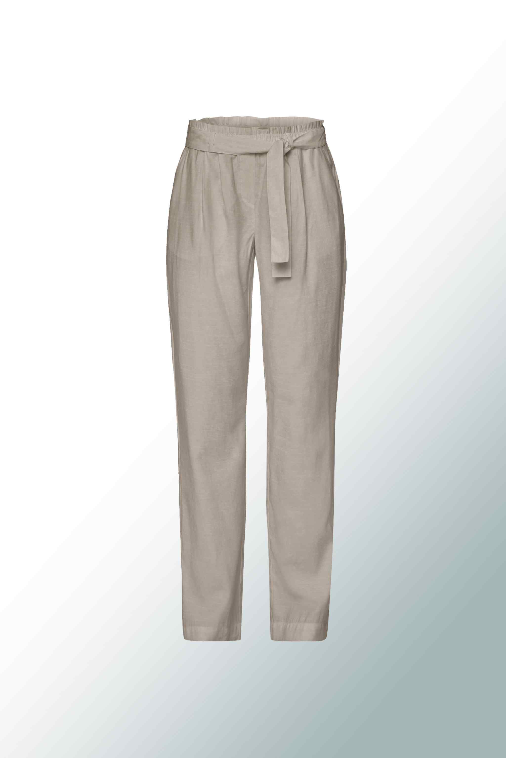 Pure Cashmere Sand Trousers