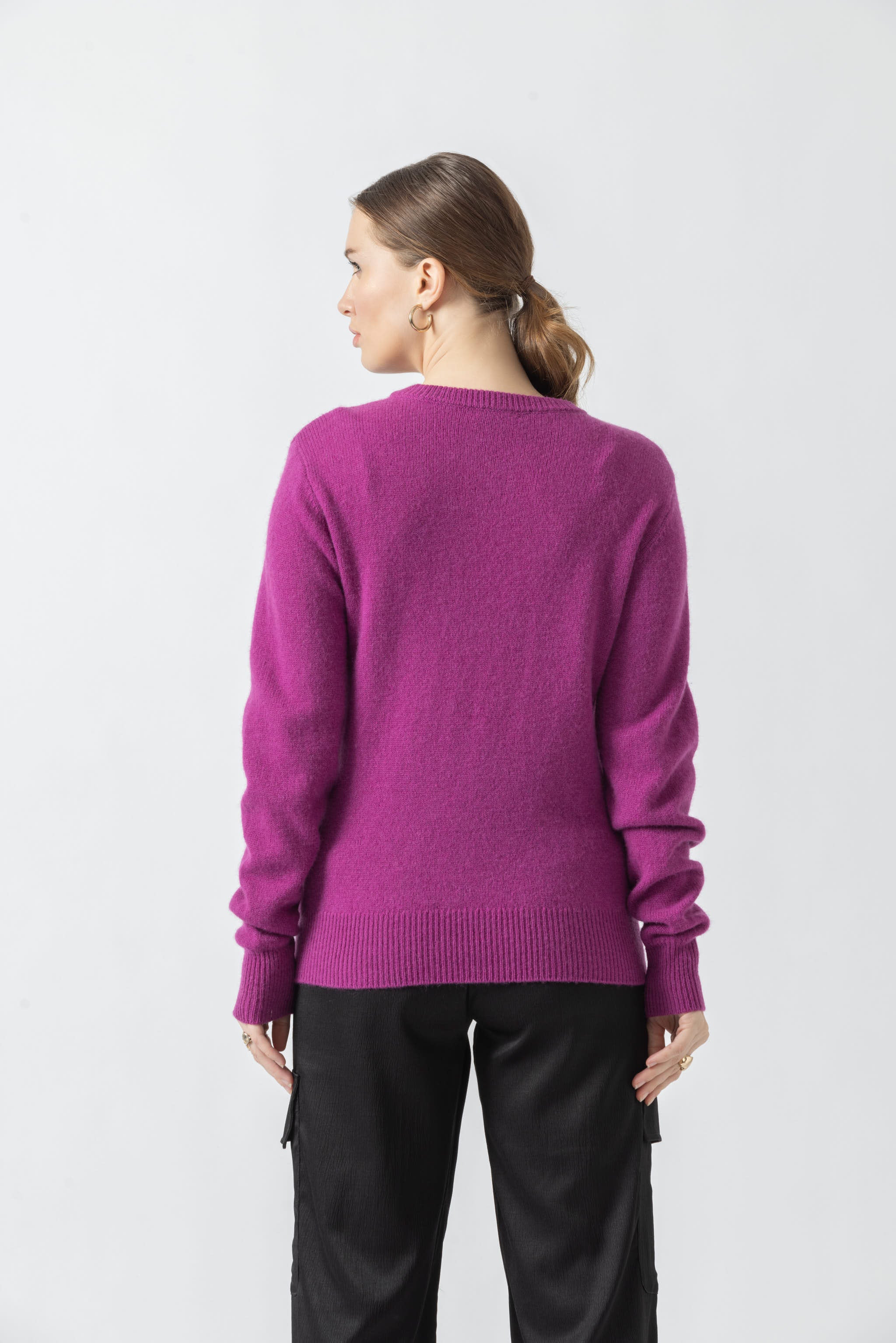 Fuchsia Pink Pullover Heavy