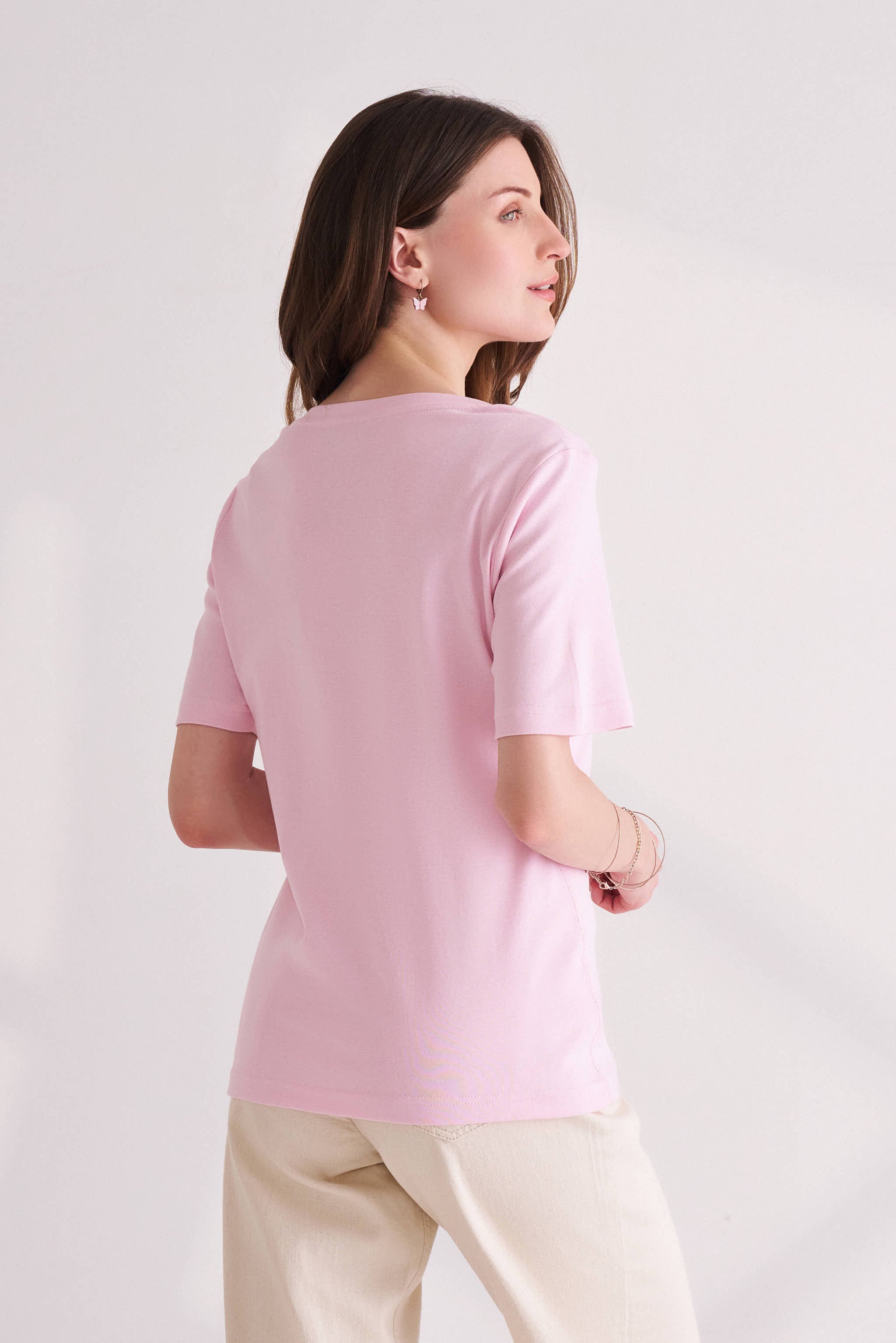 Pink Lady Short Sleeves  T-shirt