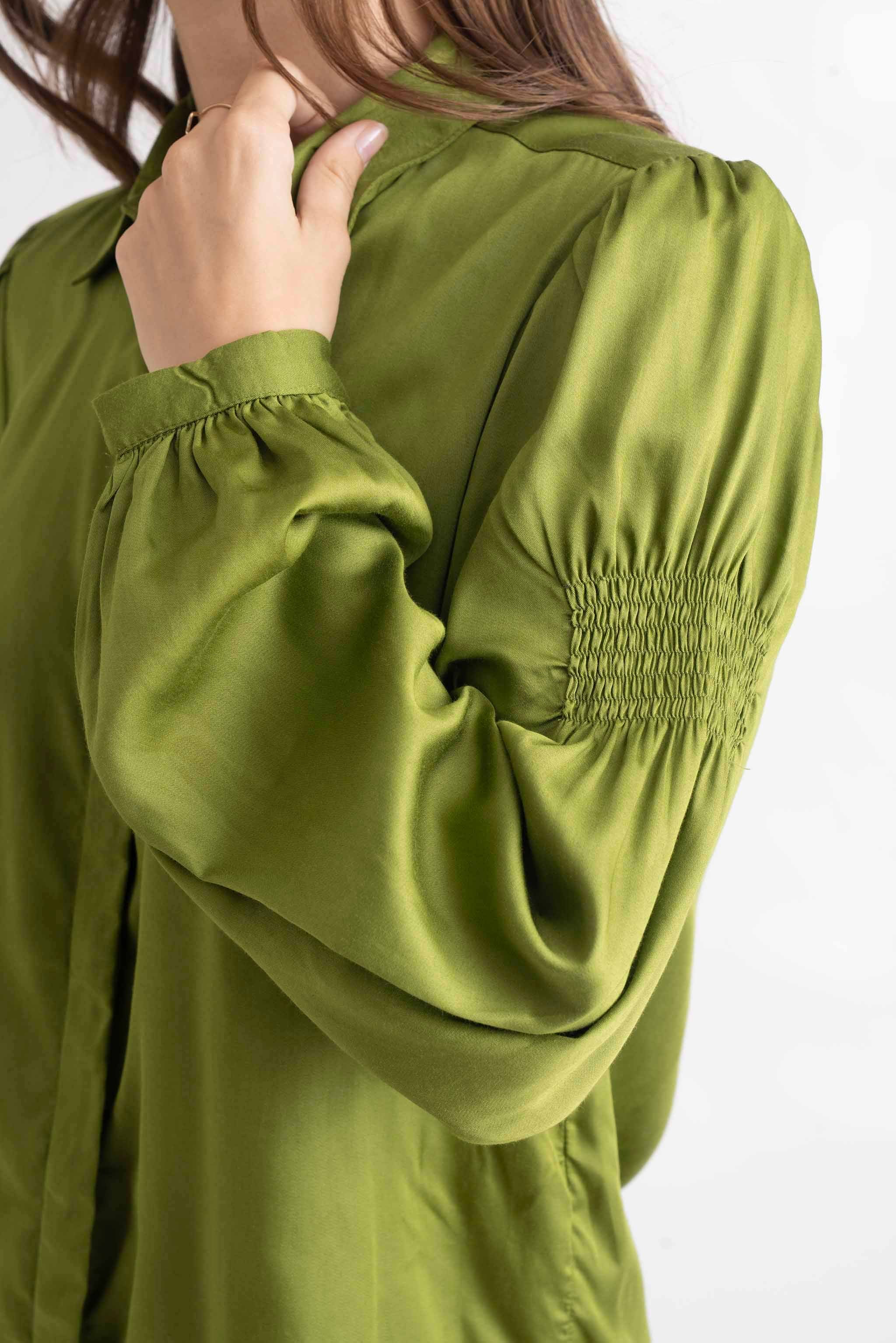 Calla Green Shirt