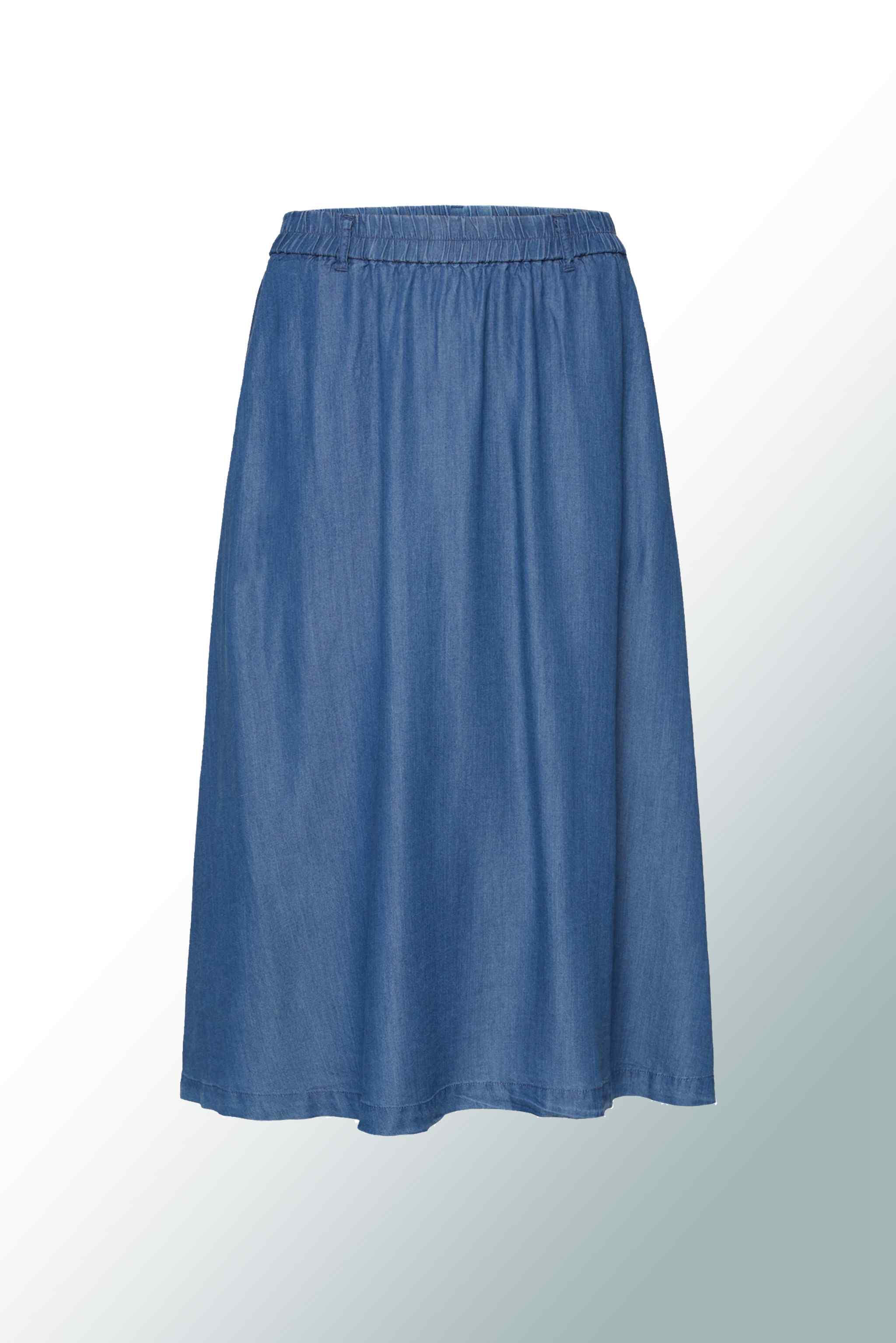 Tencell Blue Skirt