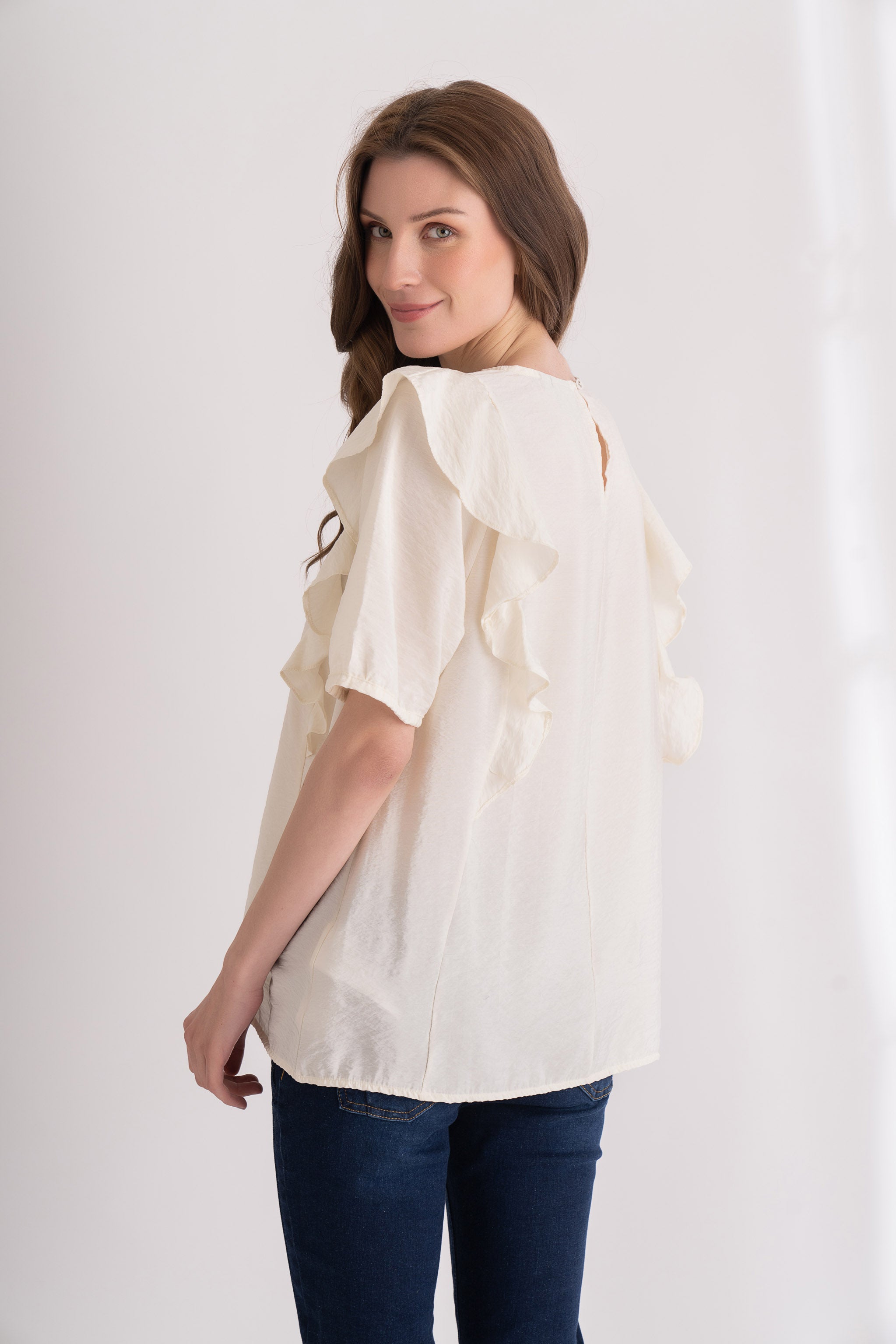 Coconut Milk Blouse