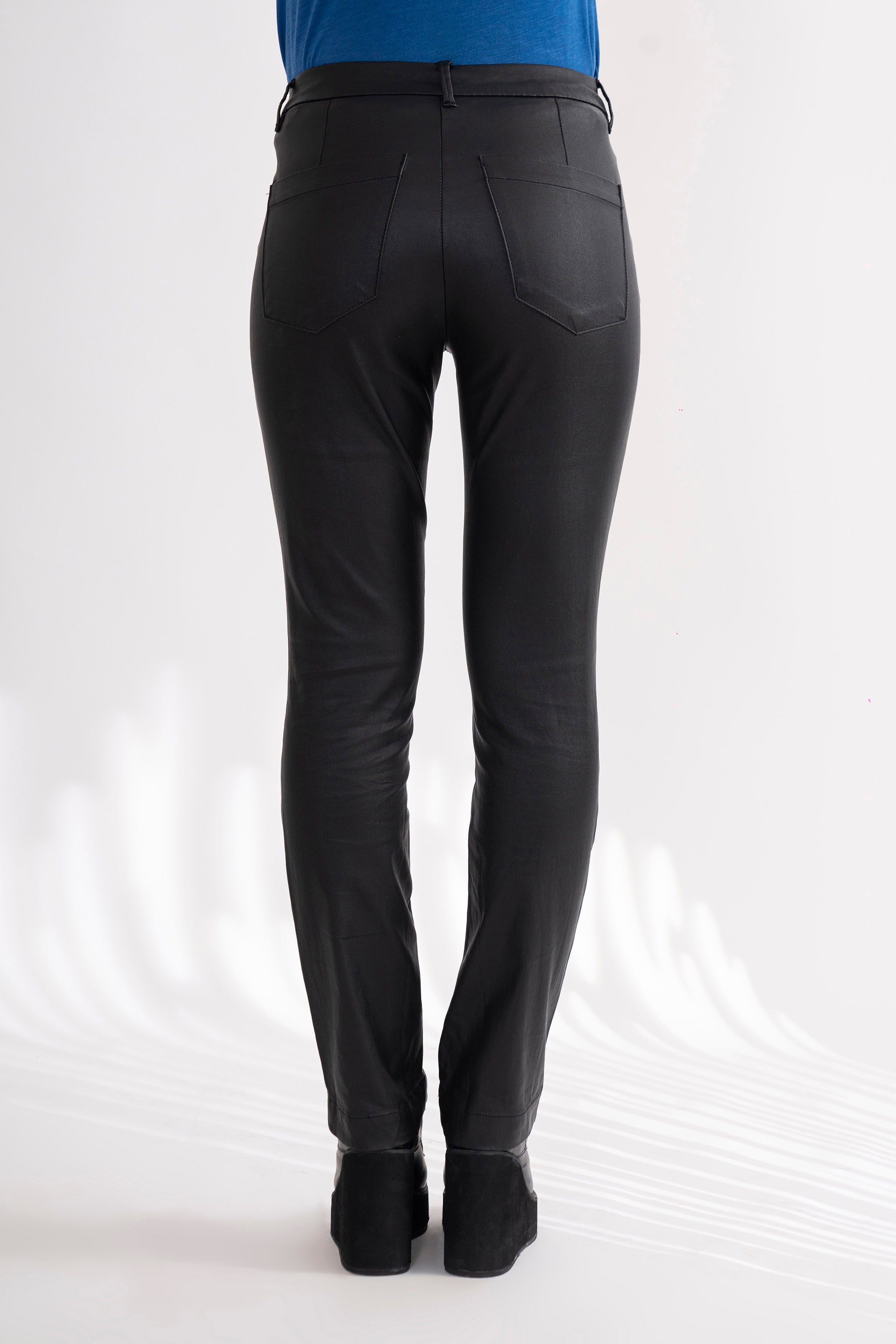 Matt Black Trousers