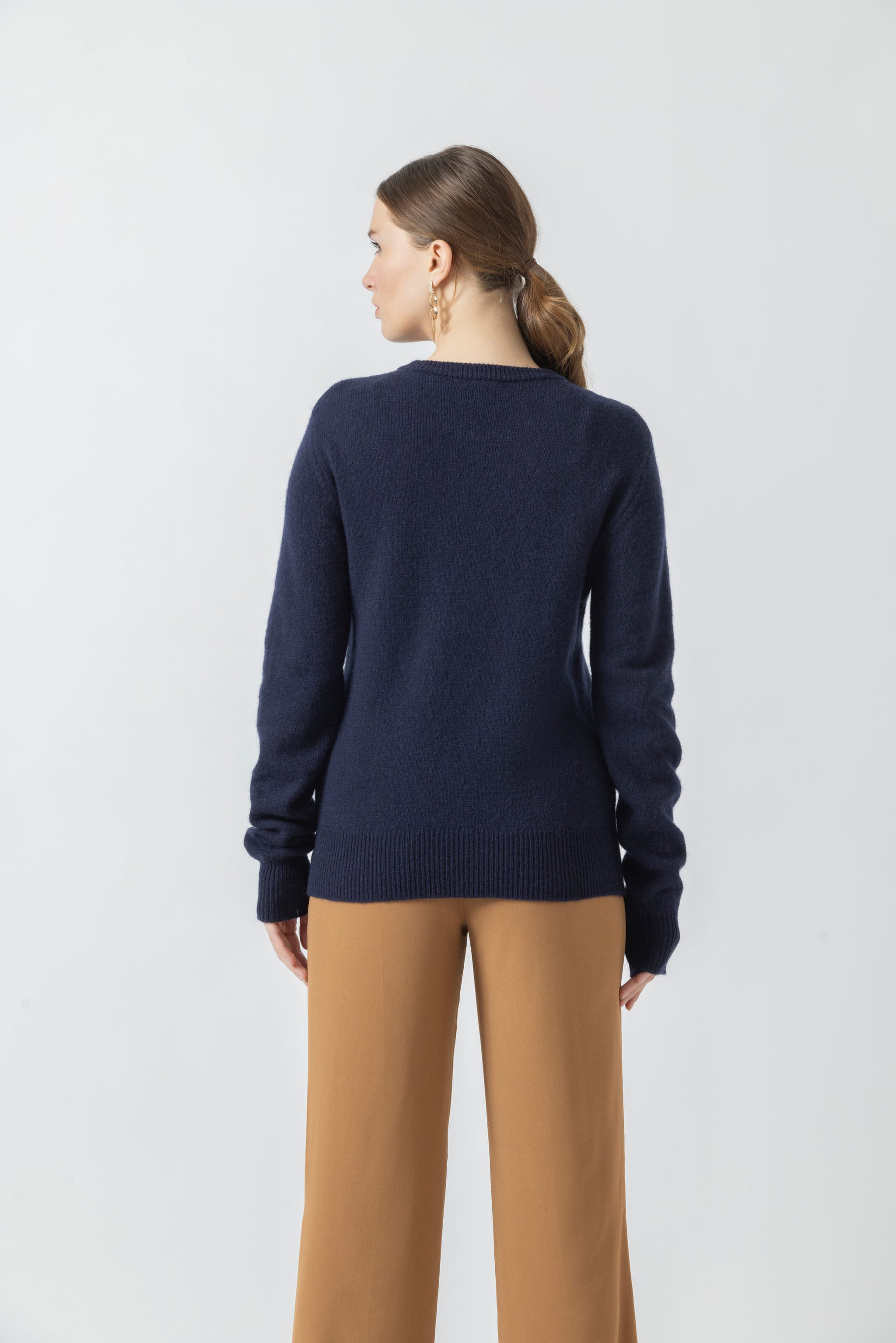 Dark Blue Pullover Heavy